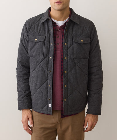 Olin Quilted Overshirt