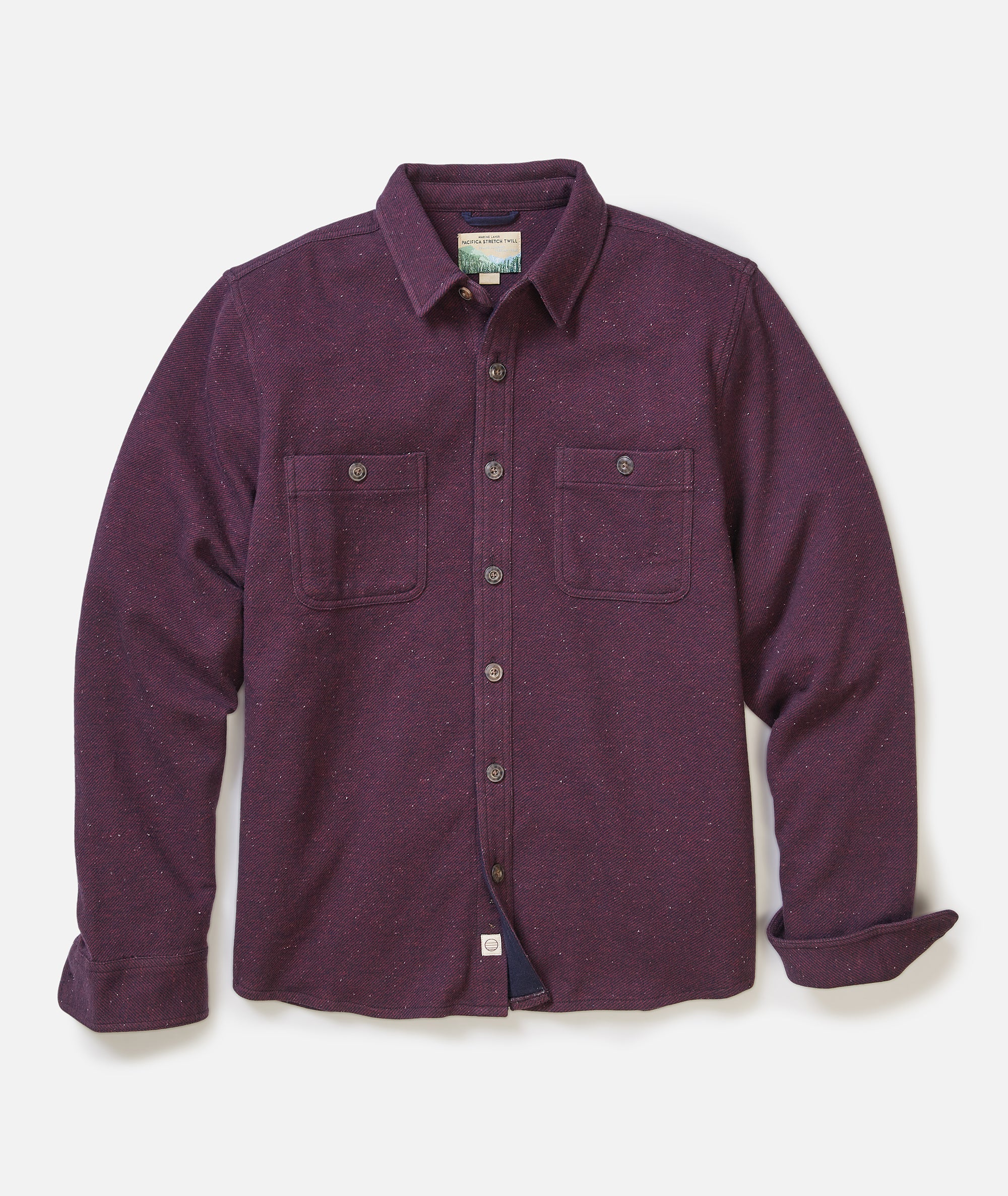 Pacifica Stretch Twill Overshirt