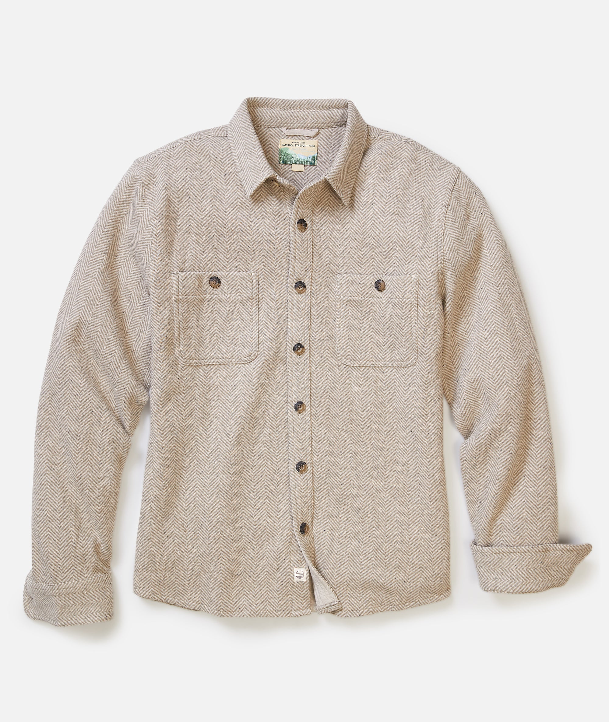 Pacifica Stretch Twill Overshirt