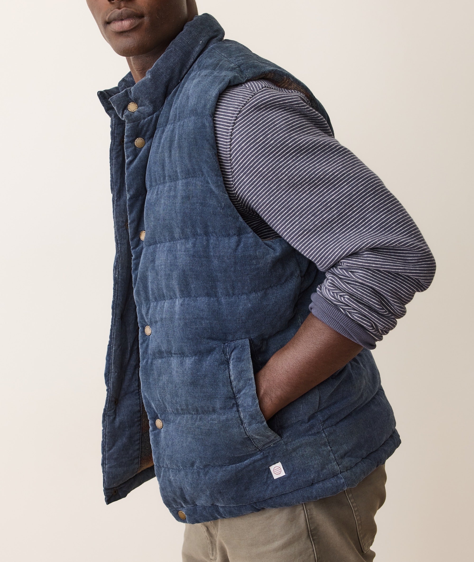 Palisades Cord Puffer Vest
