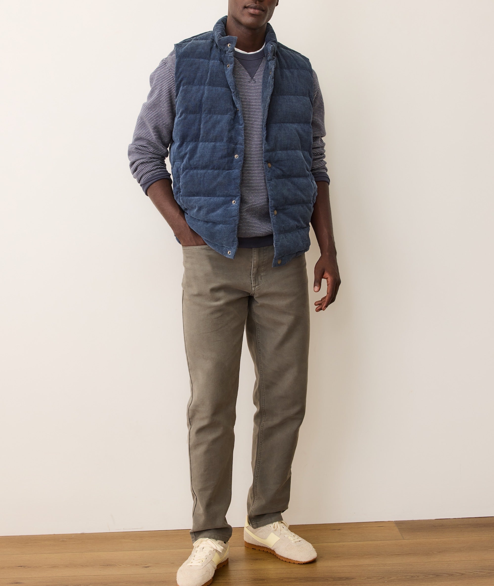 Palisades Cord Puffer Vest