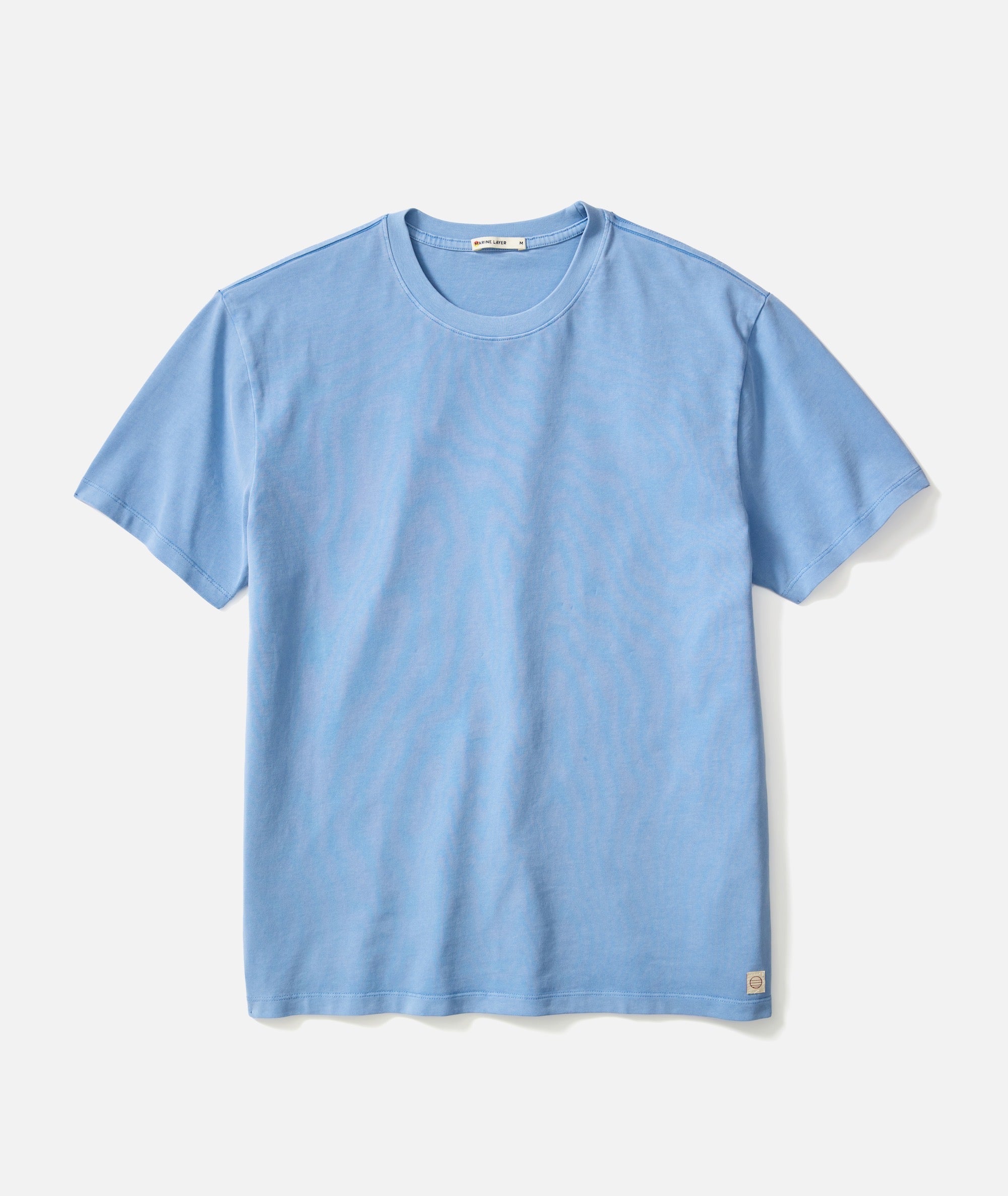 Men's Luxe 250 Tee in Coastal Blue