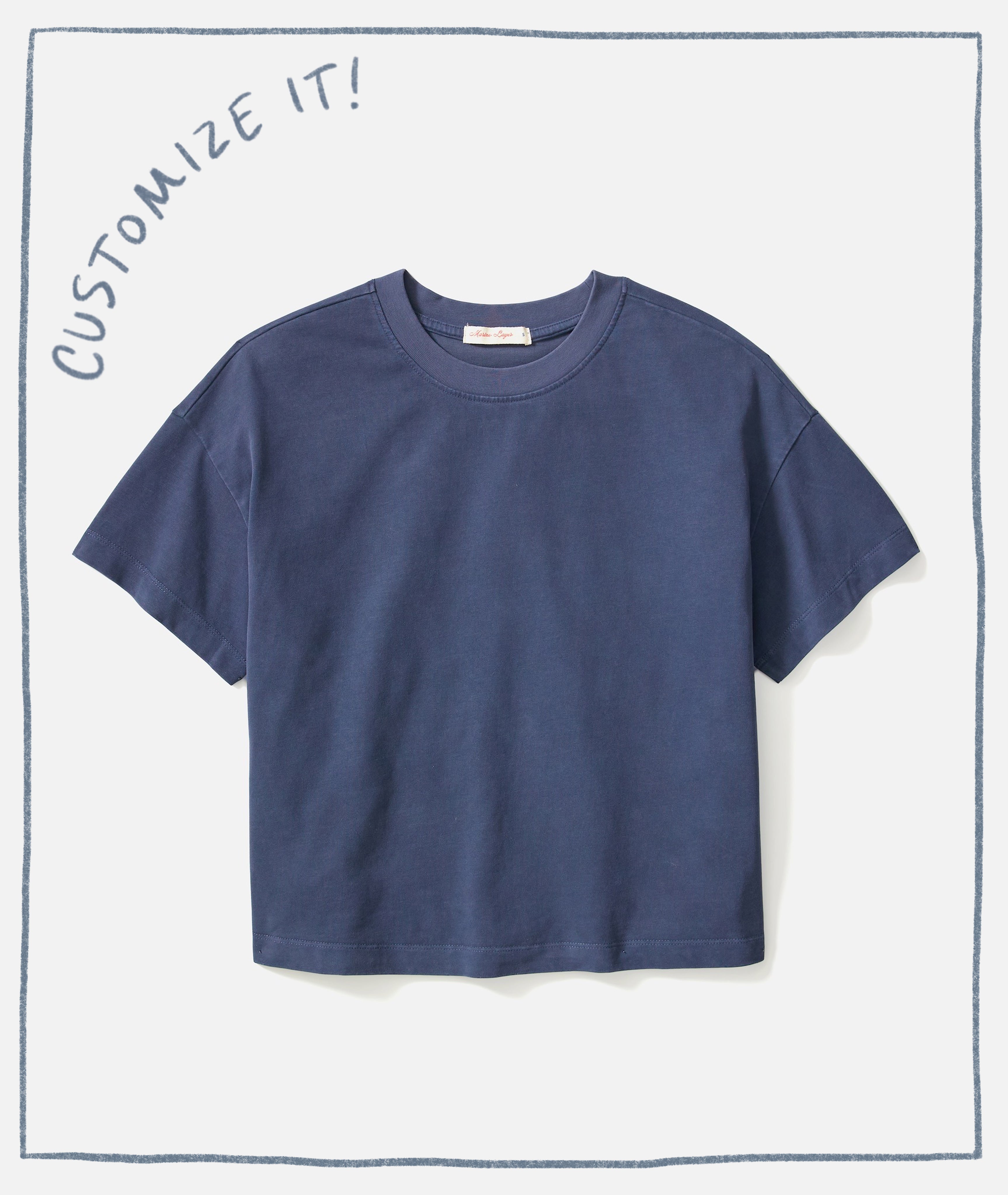 Luxe Sueded Tee