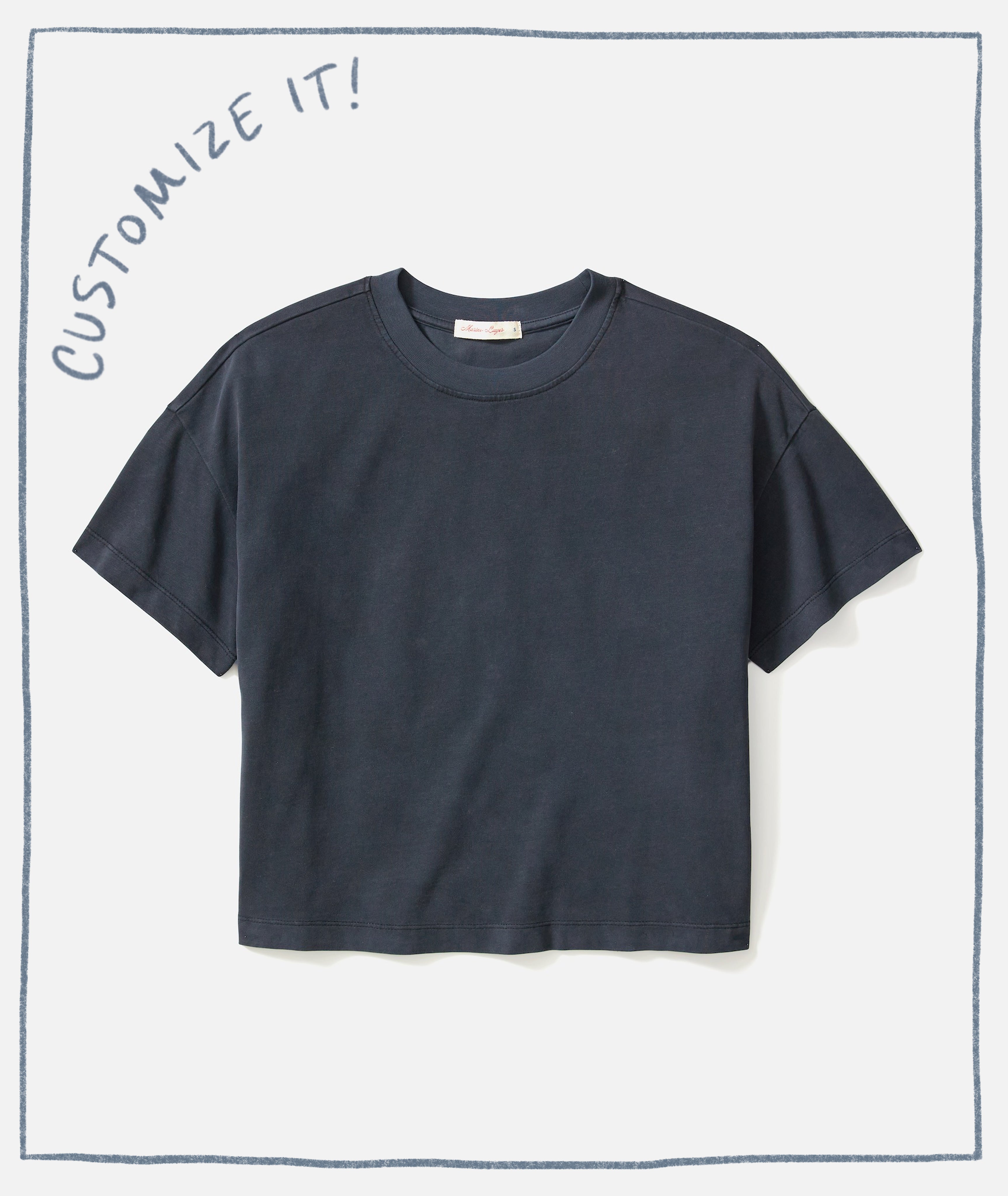 Luxe Sueded Tee