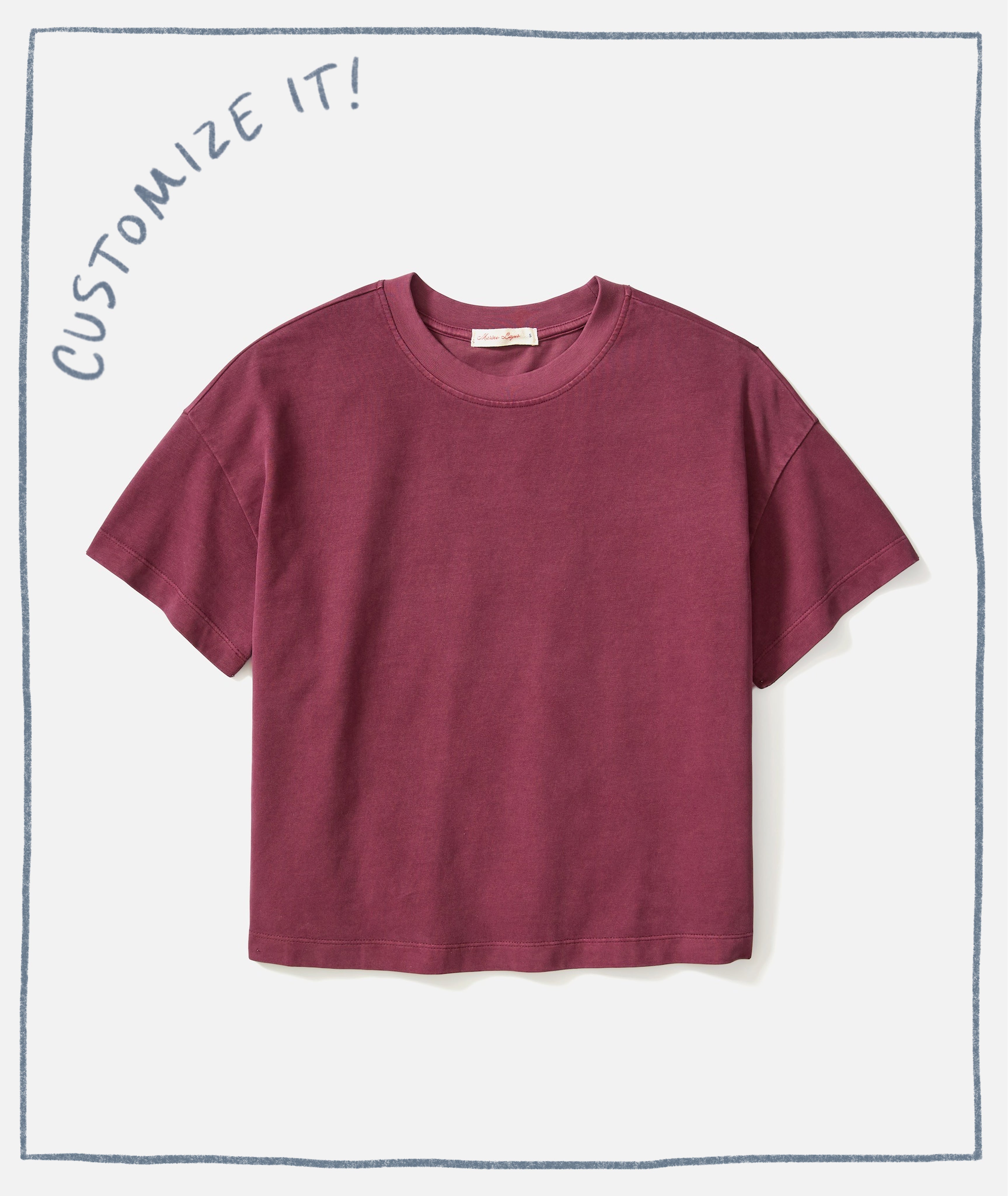 Luxe Sueded Tee