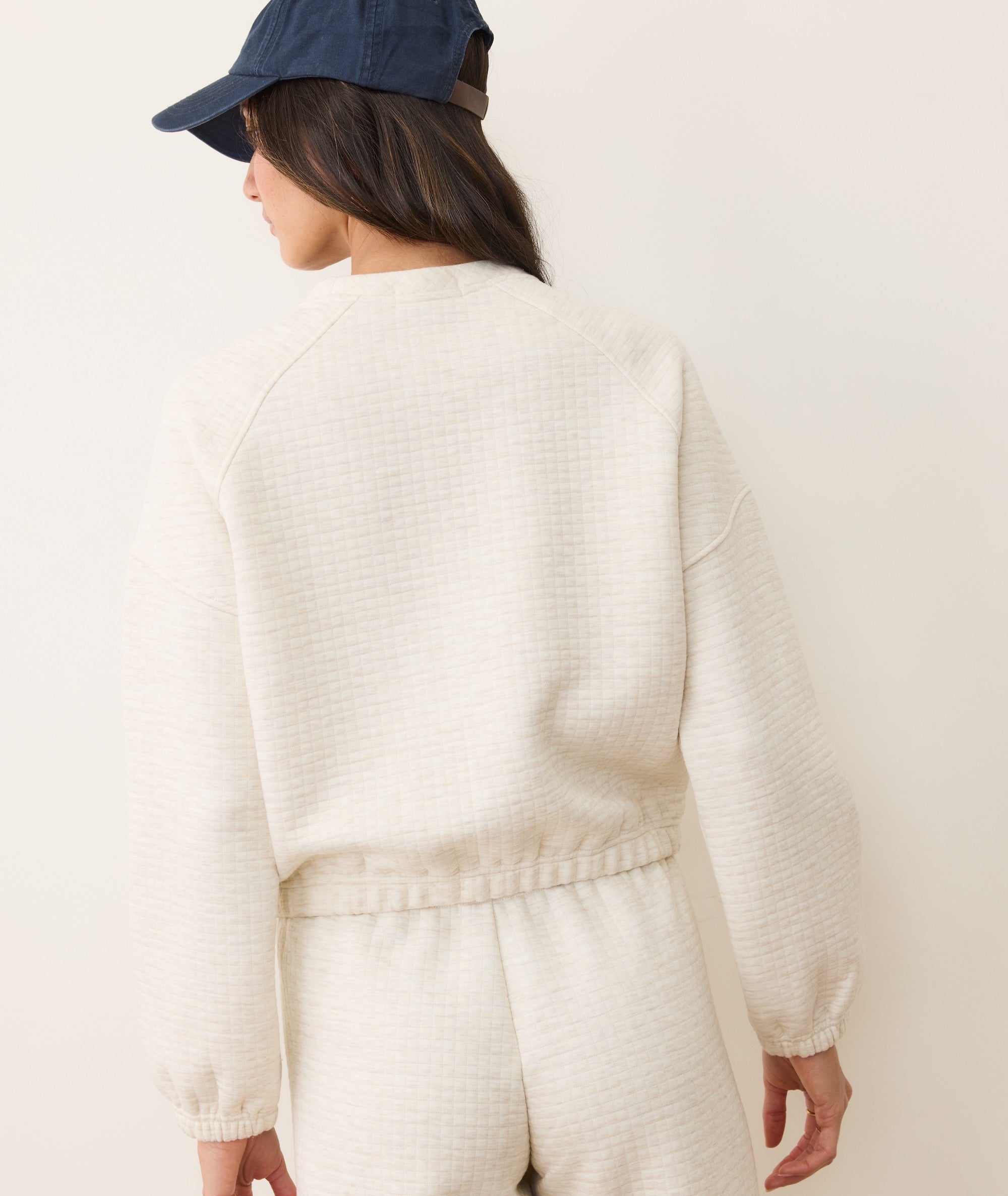 Corbet Quilted Crewneck