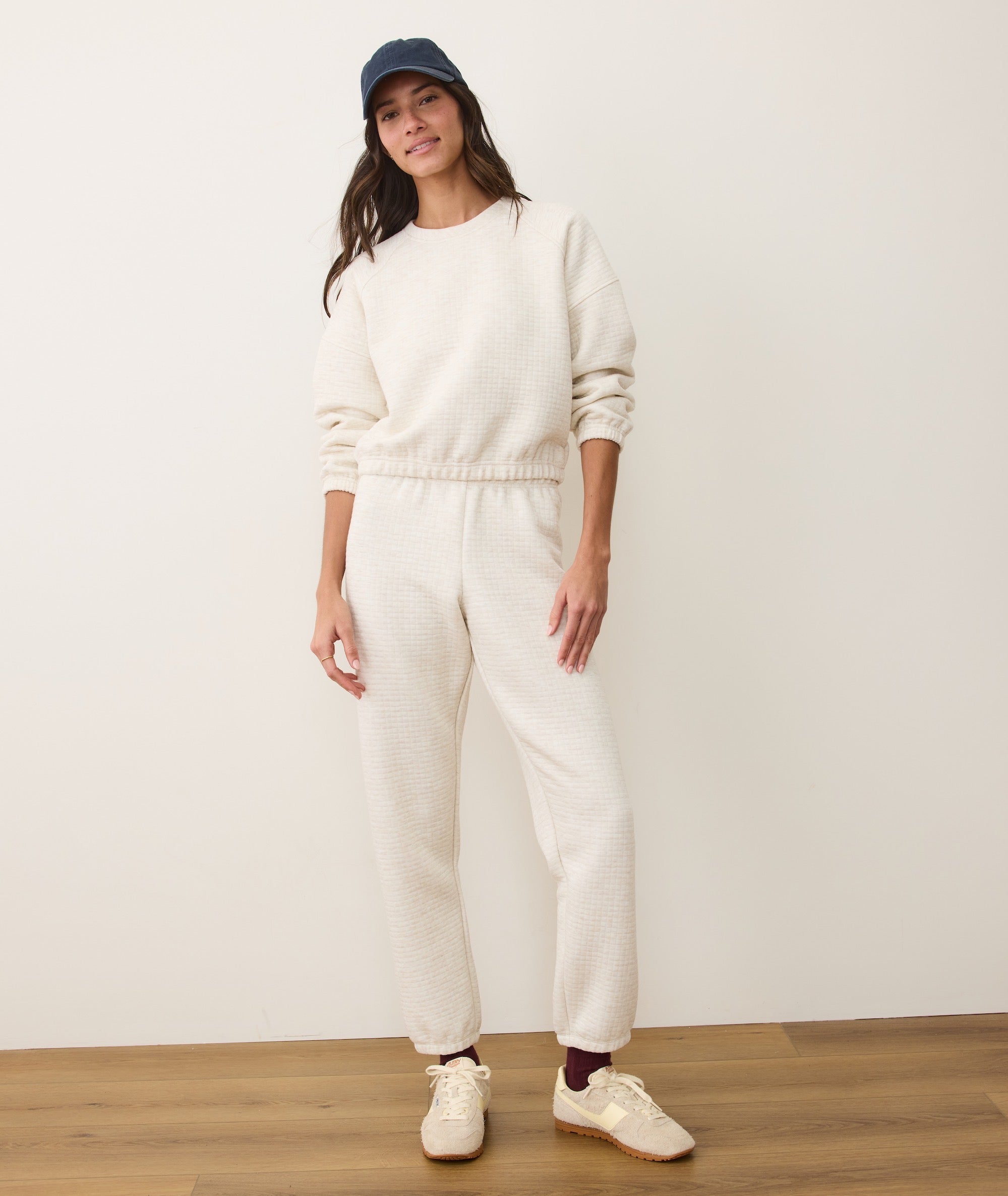 Corbet Quilted Crewneck