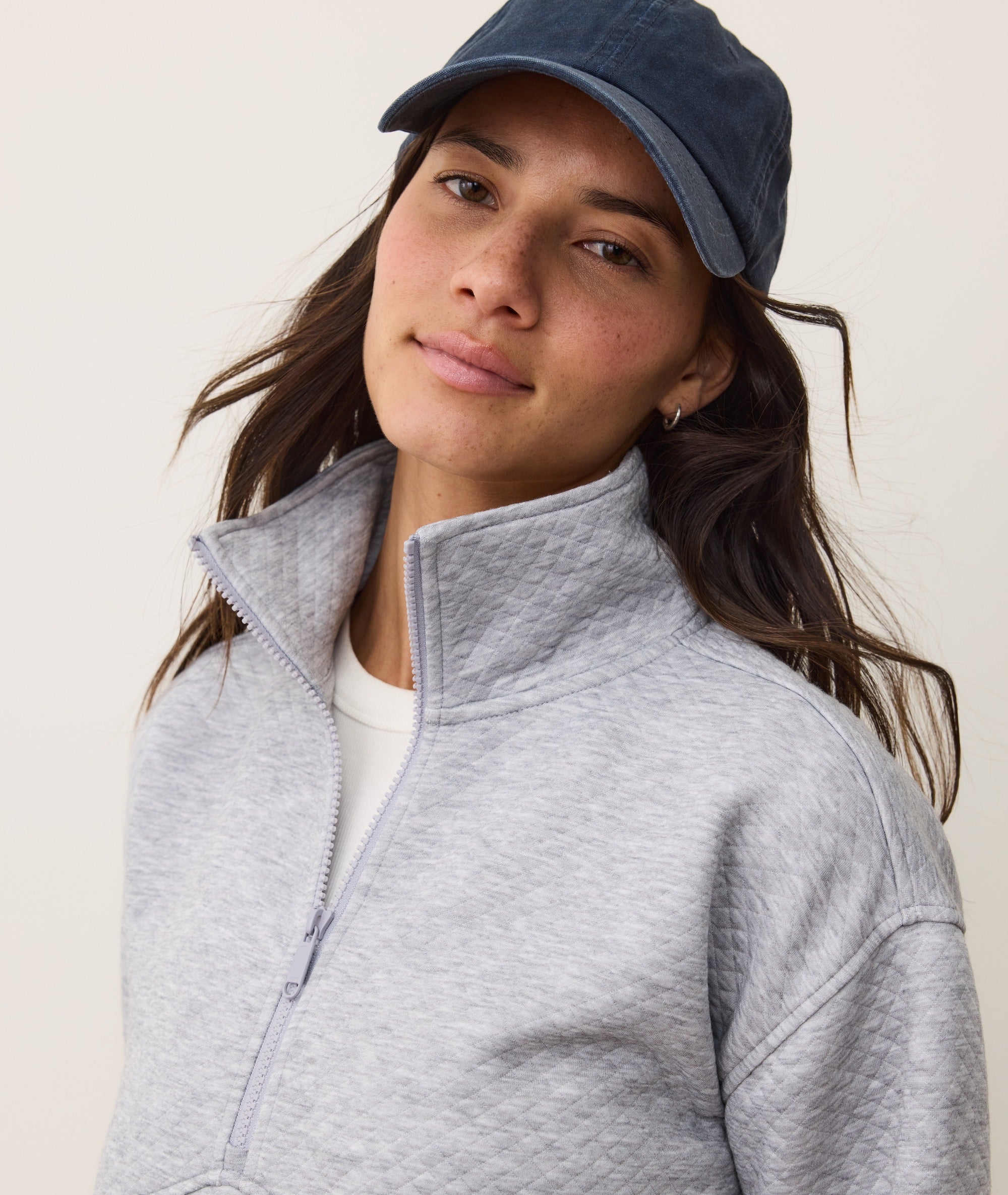 Corbet Quilted Half Zip