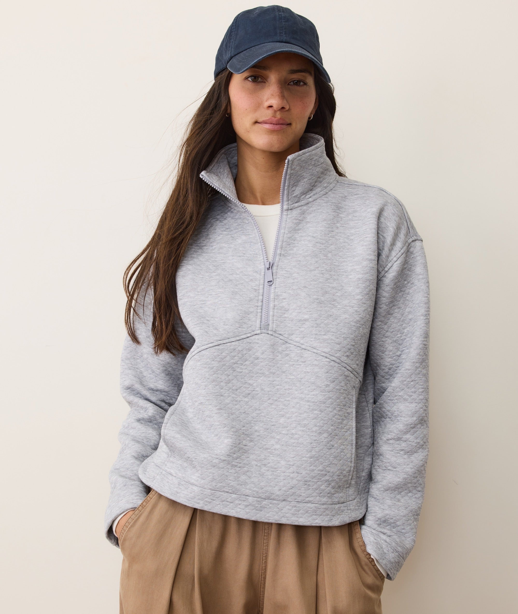 Corbet Quilted Half Zip