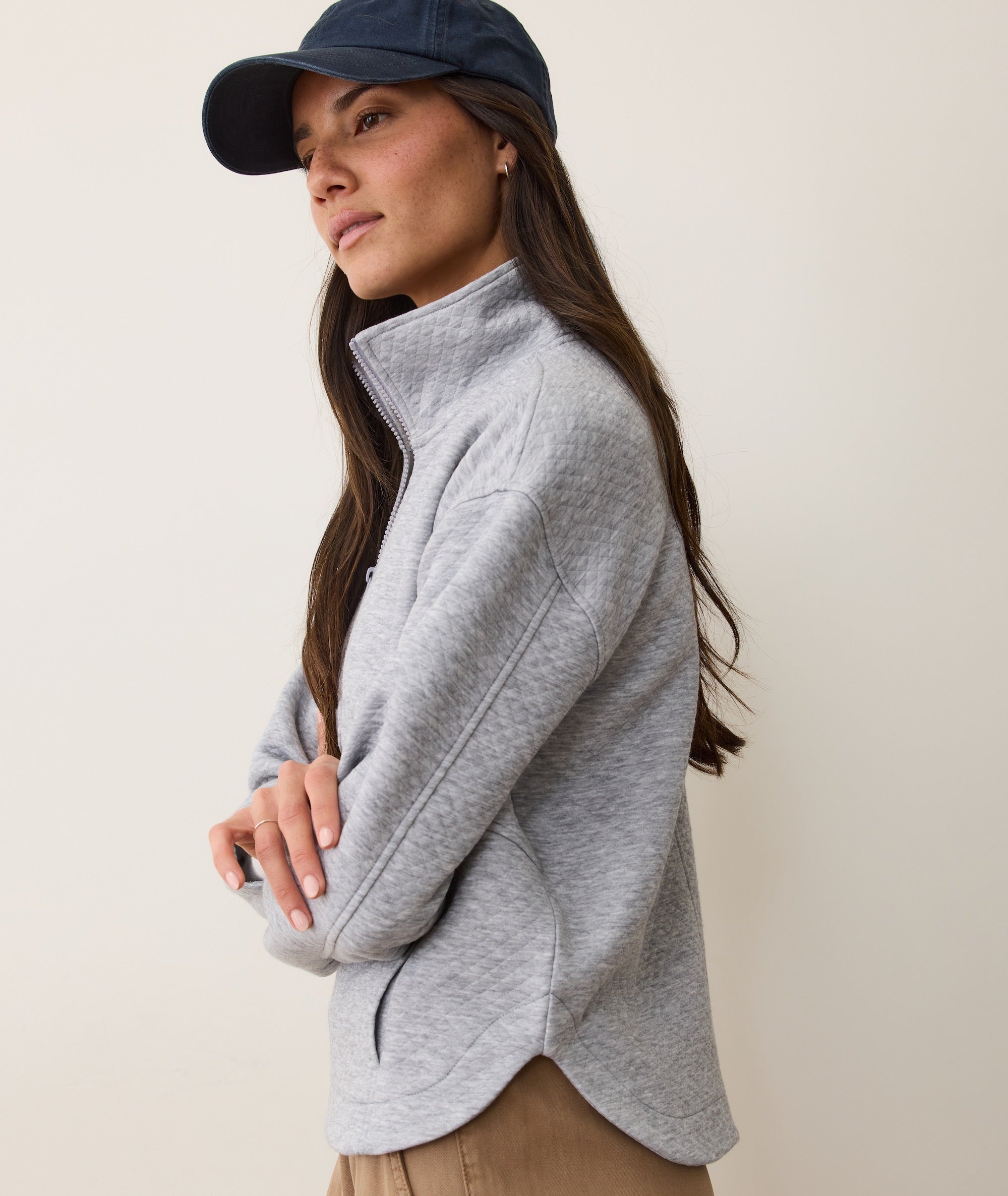 Corbet Quilted Half Zip