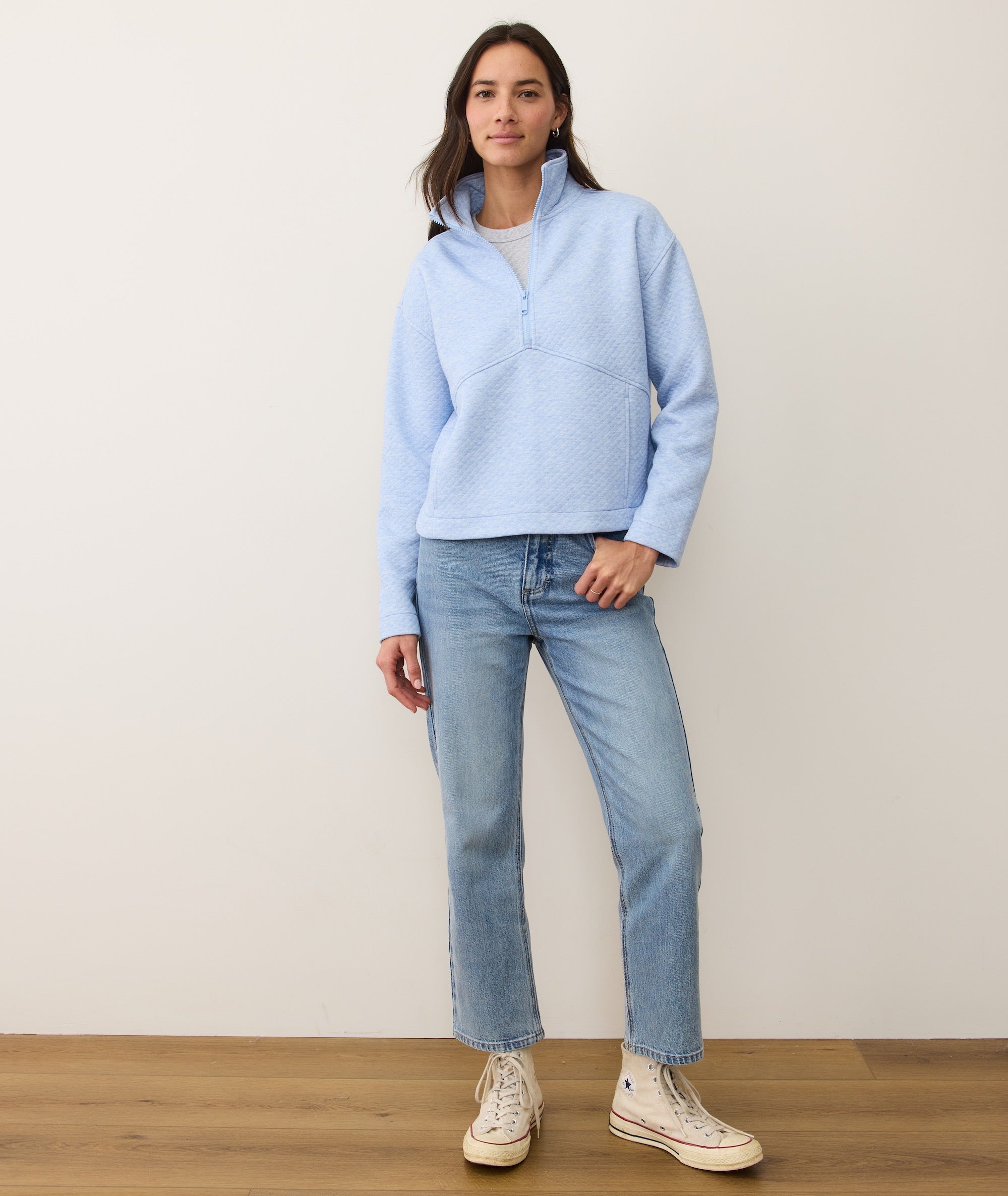 Corbet Quilted Half Zip