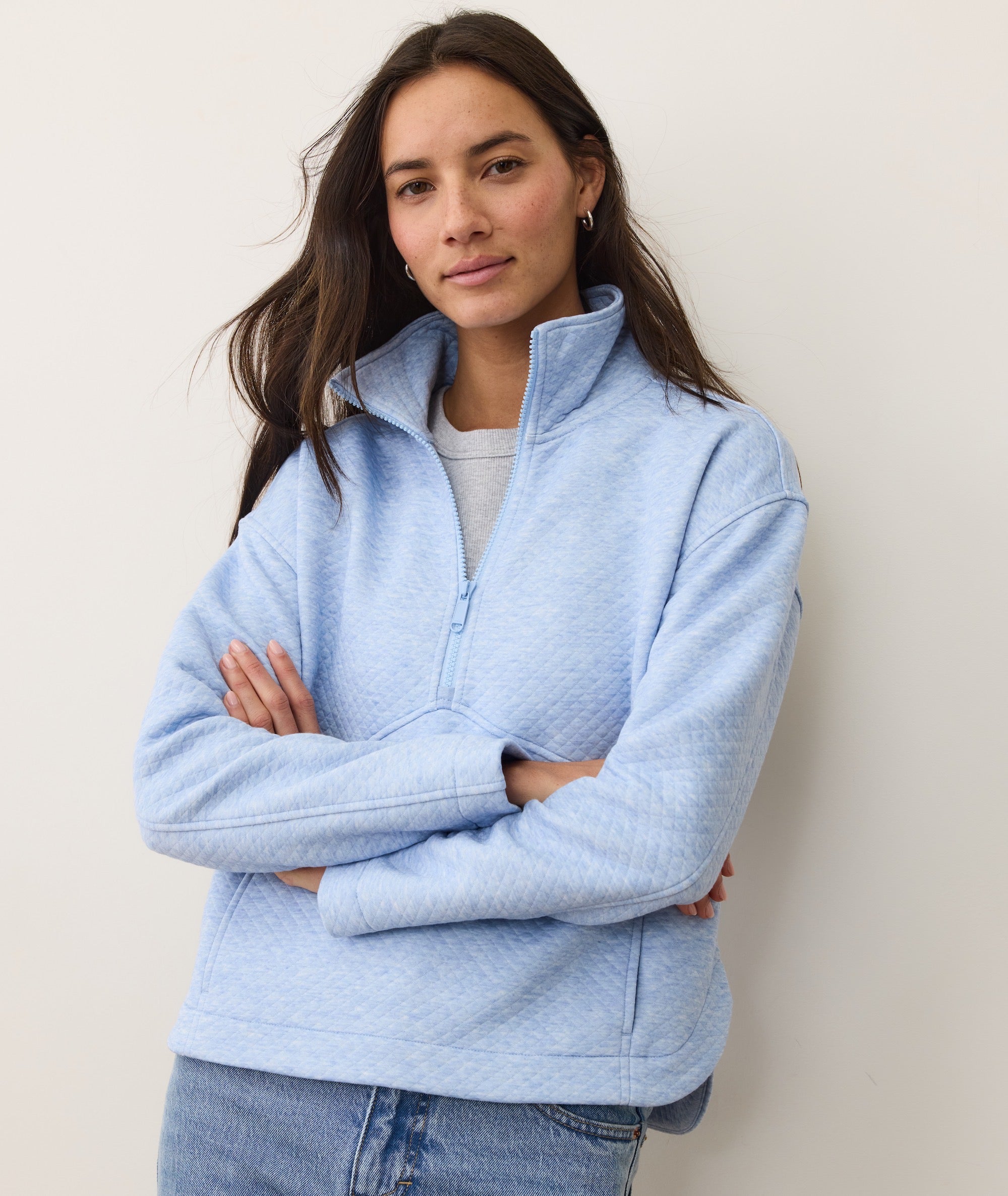 Corbet Quilted Half Zip