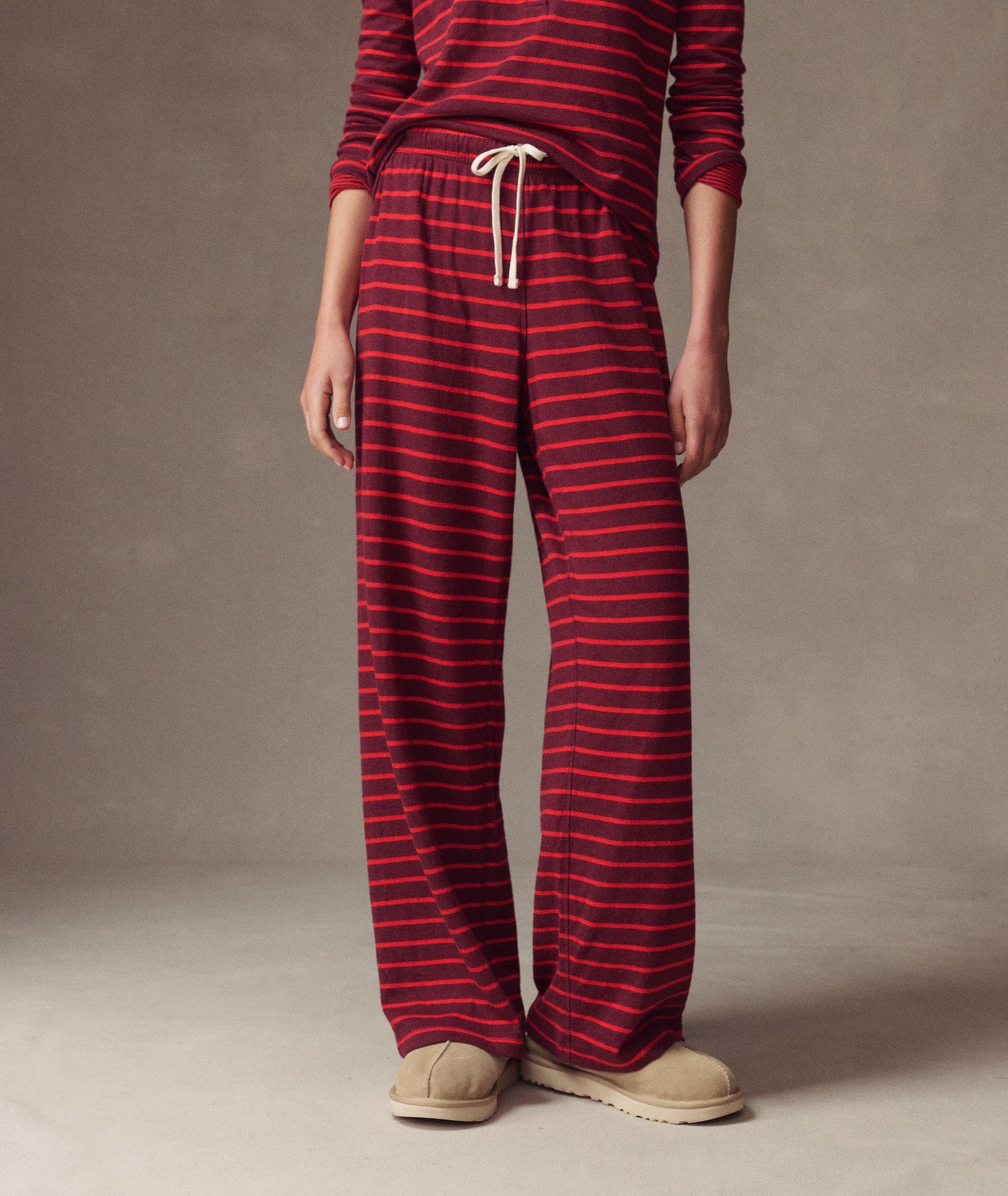 Double Knit Wide Leg Pant