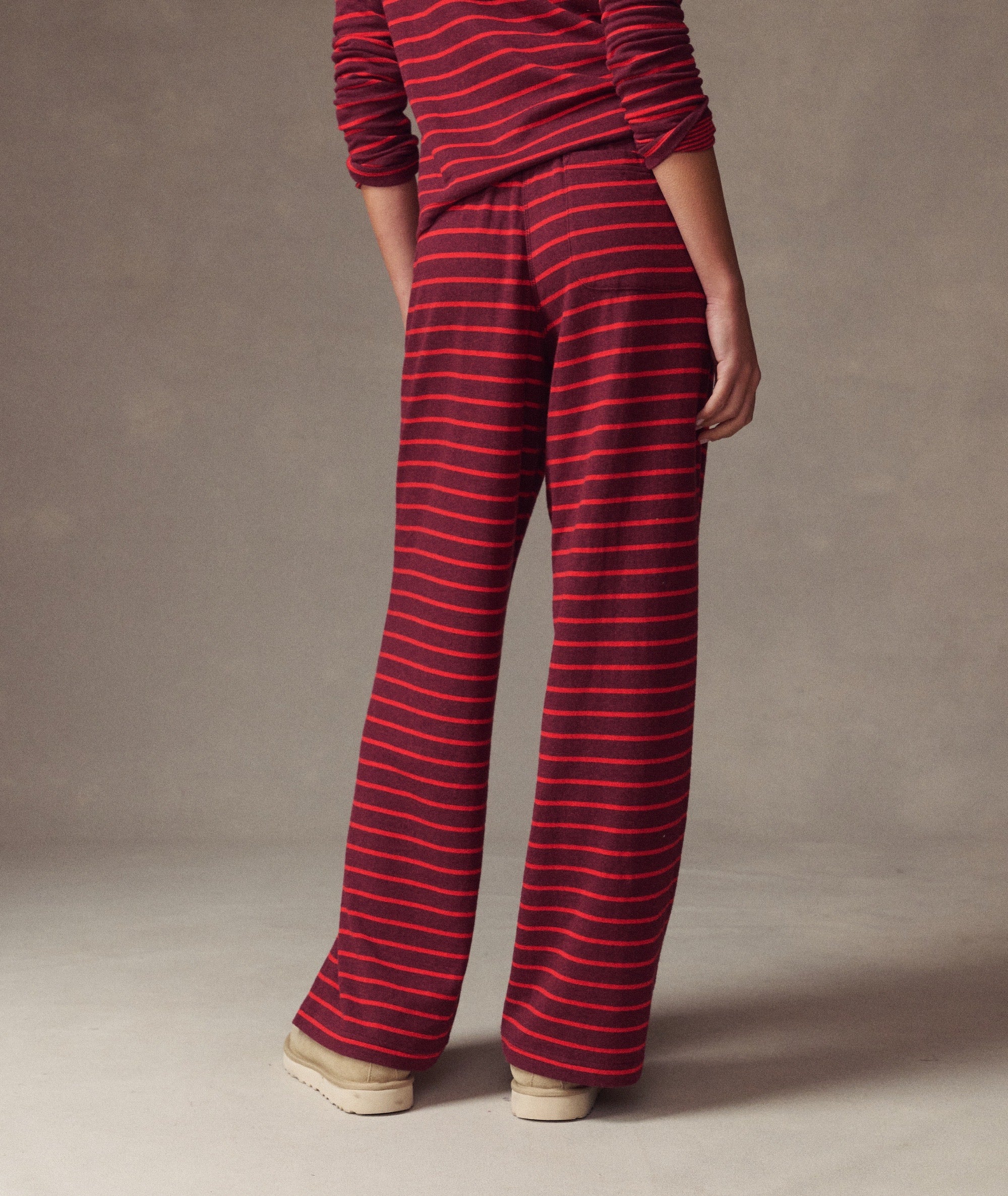 Double Knit Wide Leg Pant