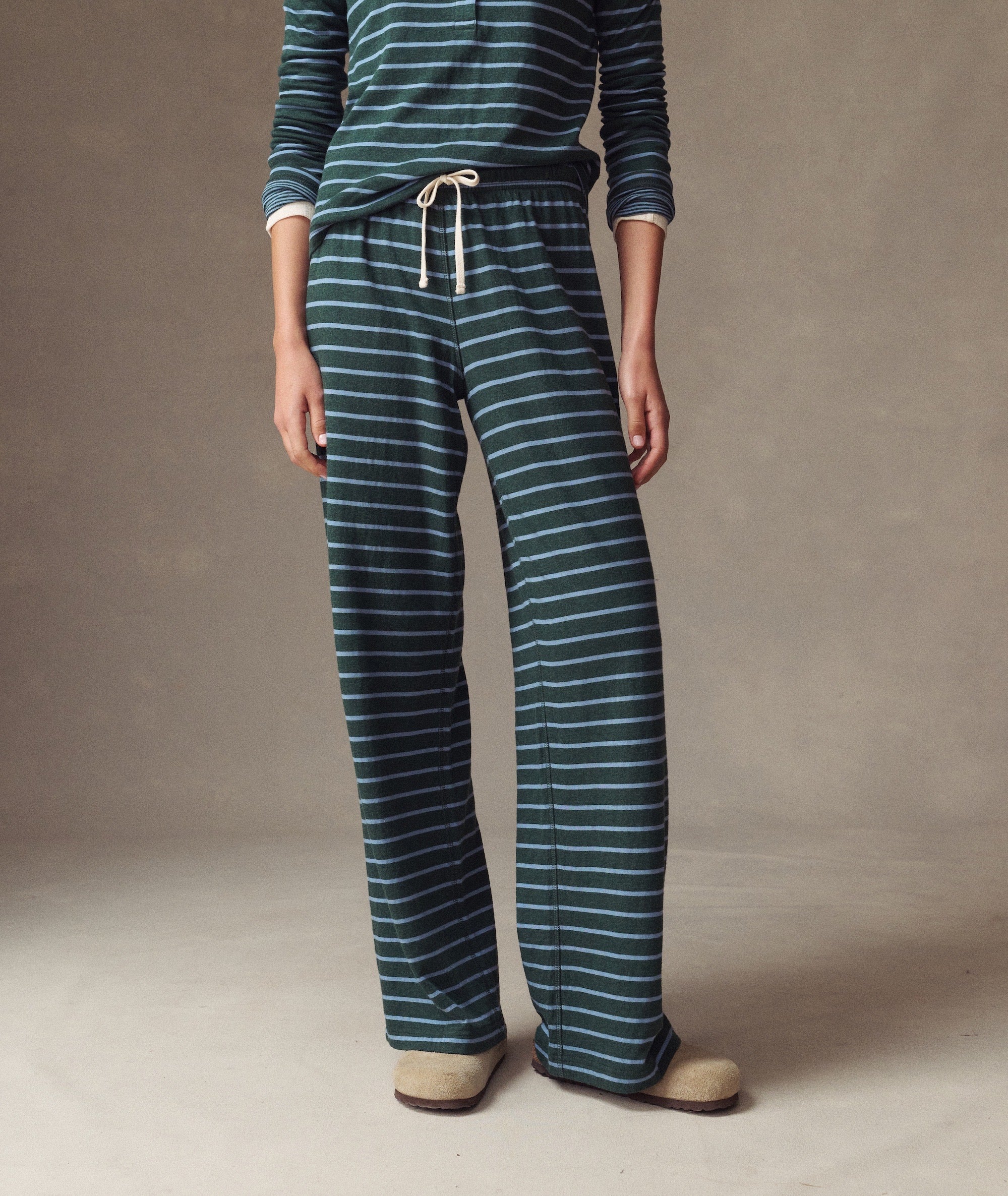 Double Knit Wide Leg Pant