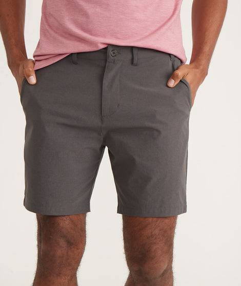 7" Hybrid Short in Asphalt
