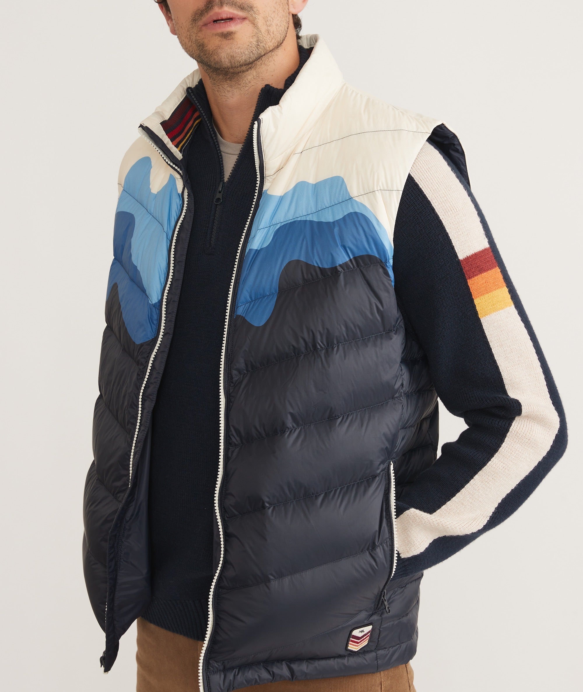 70s clearance puffer vest