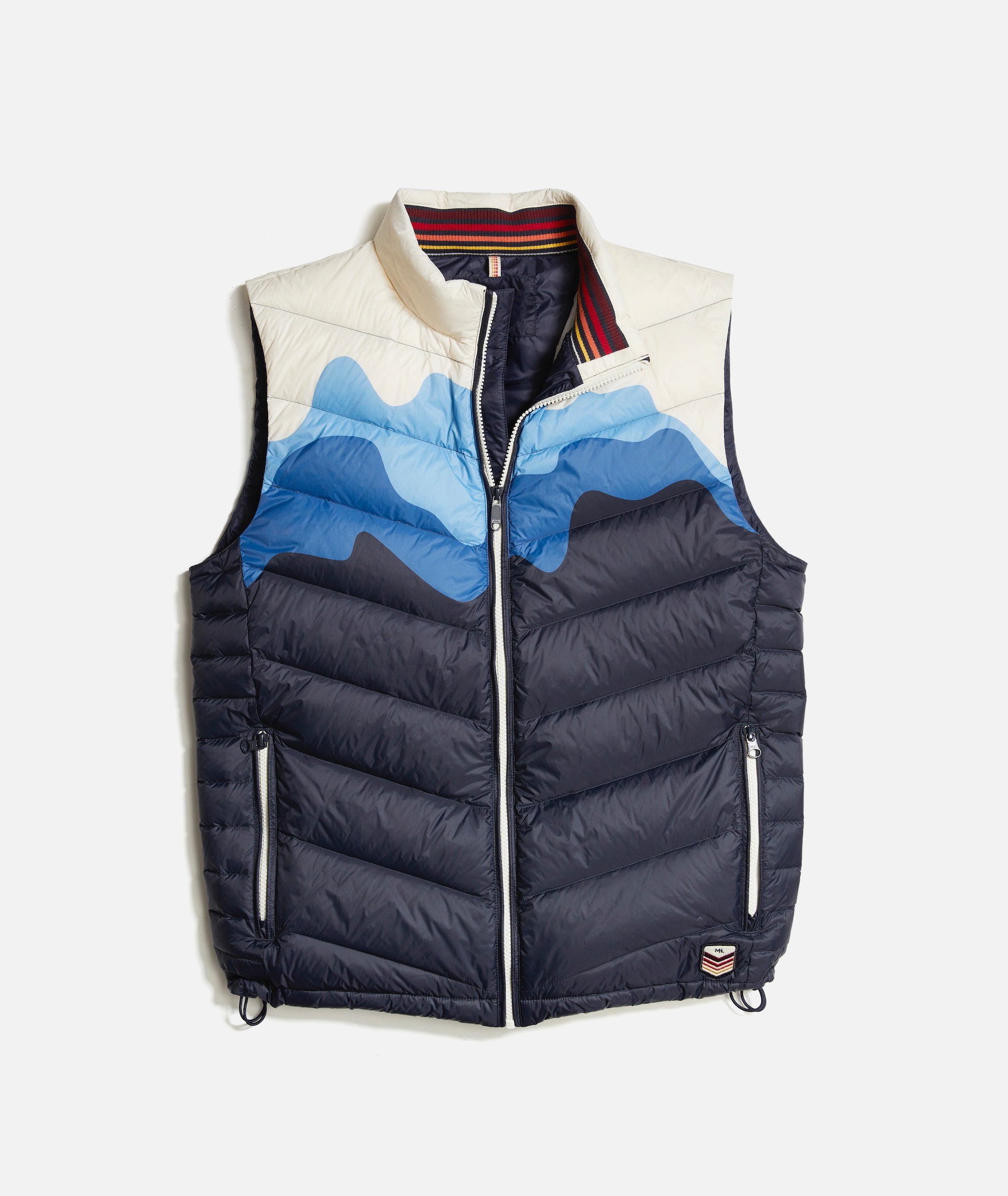 Vintage top puffer vest