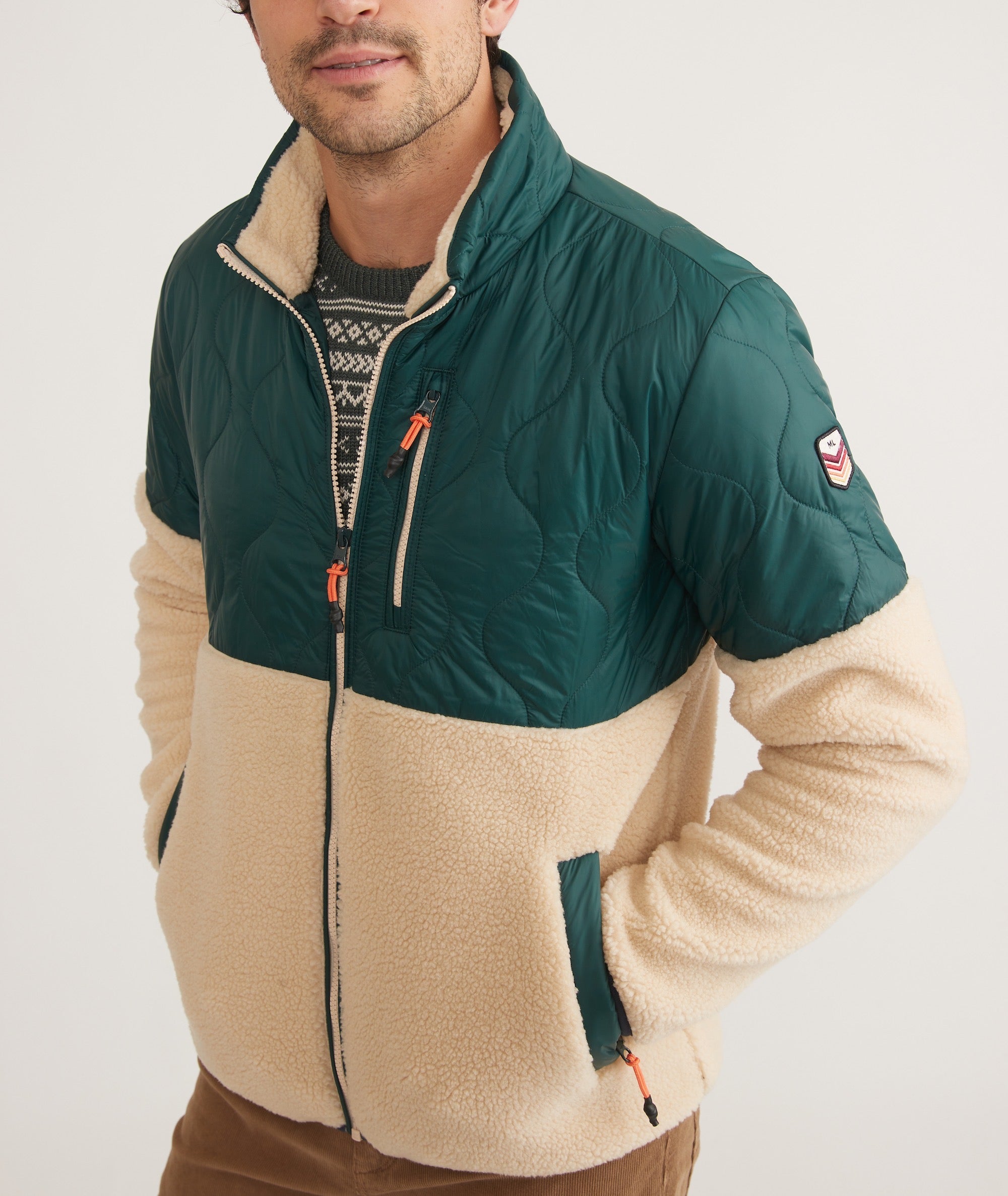 Jacket Archive Sherpa Layer – Marine Bariloche