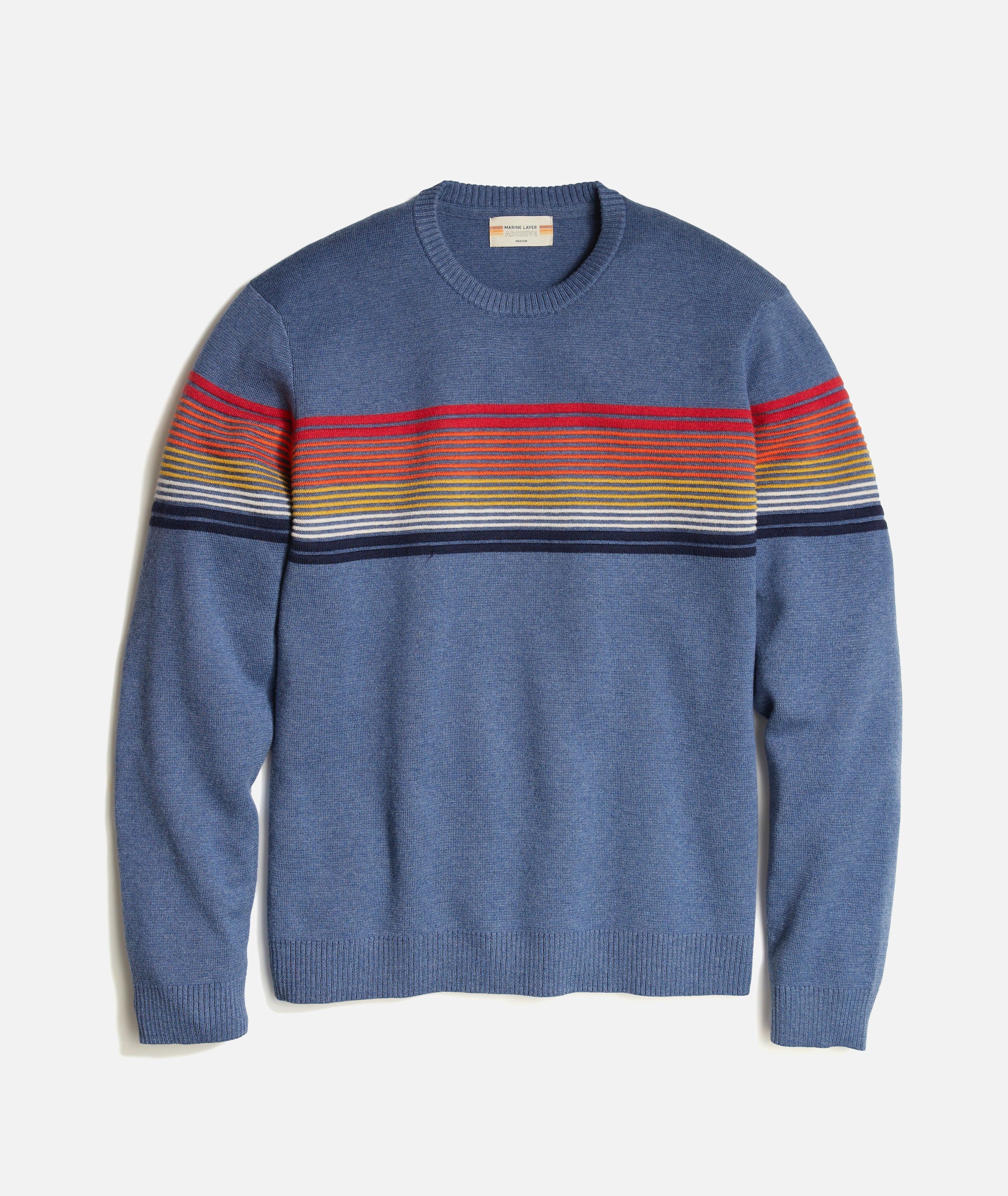 Mens rainbow striped sweater online