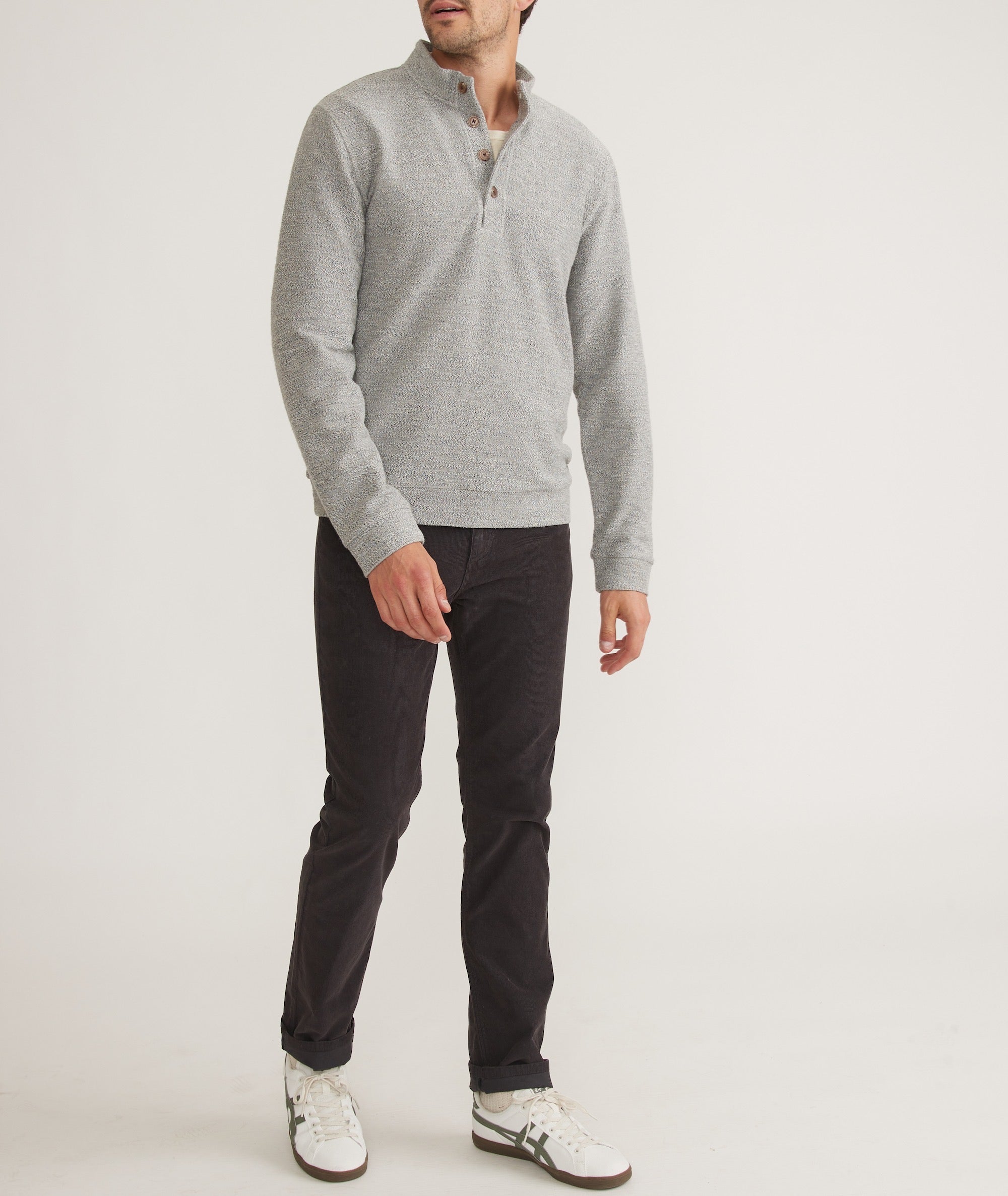 Clayton Textured Pullover – Marine Layer