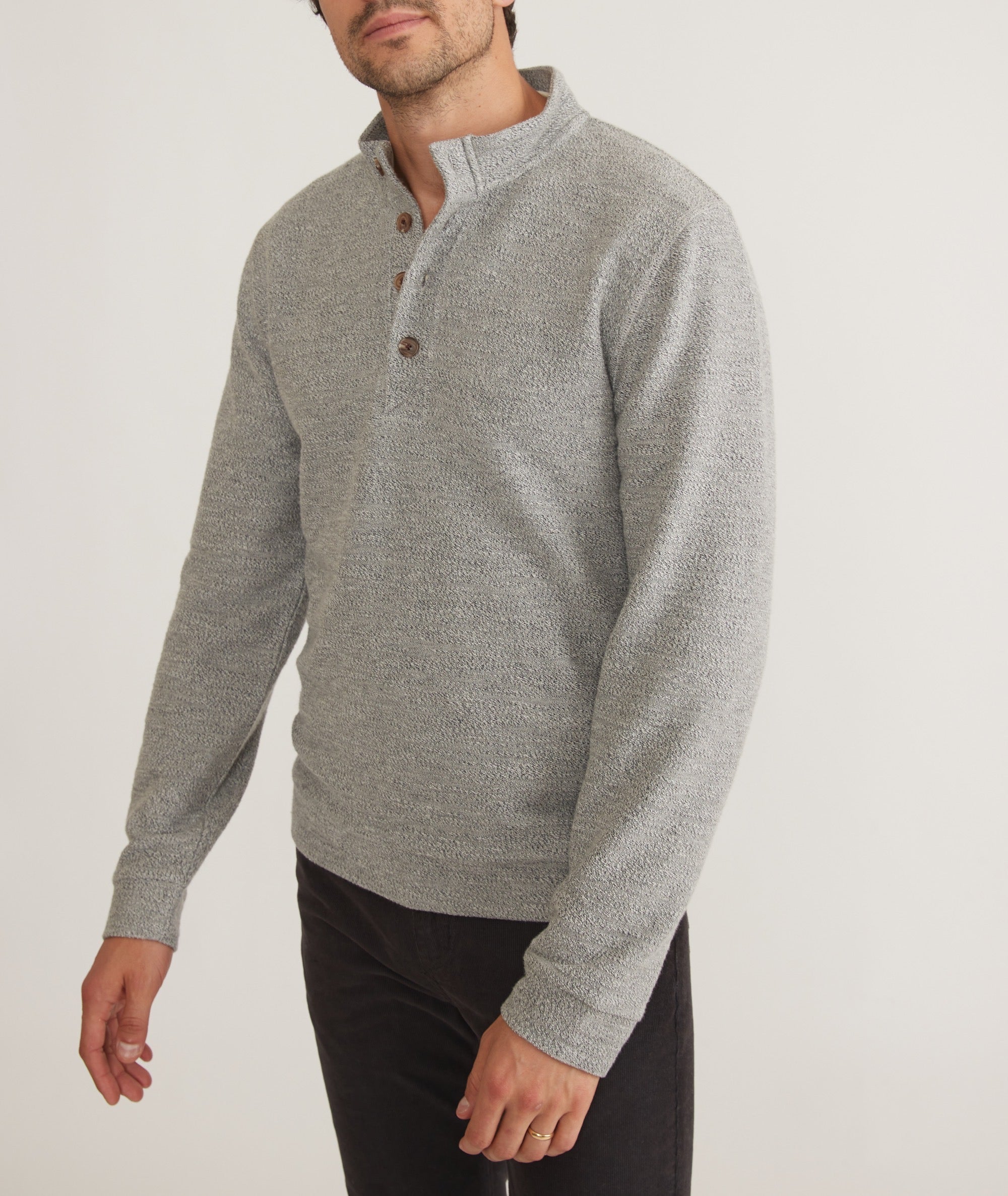 Clayton Textured Pullover – Marine Layer