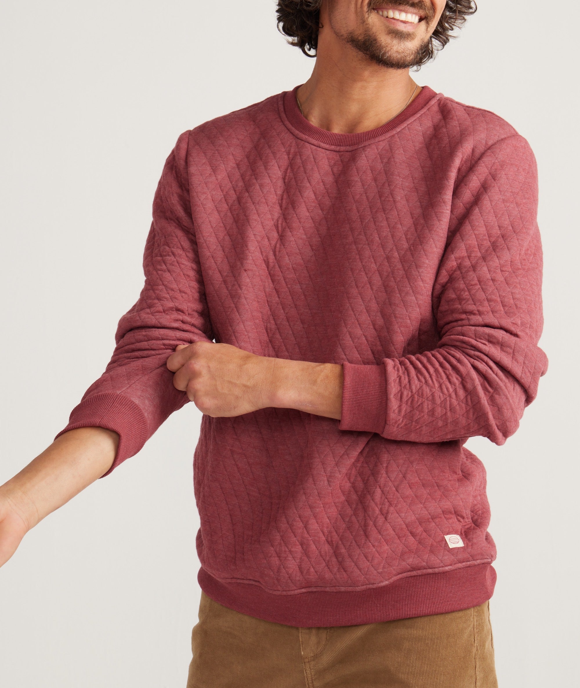 Quilted crewneck 2025