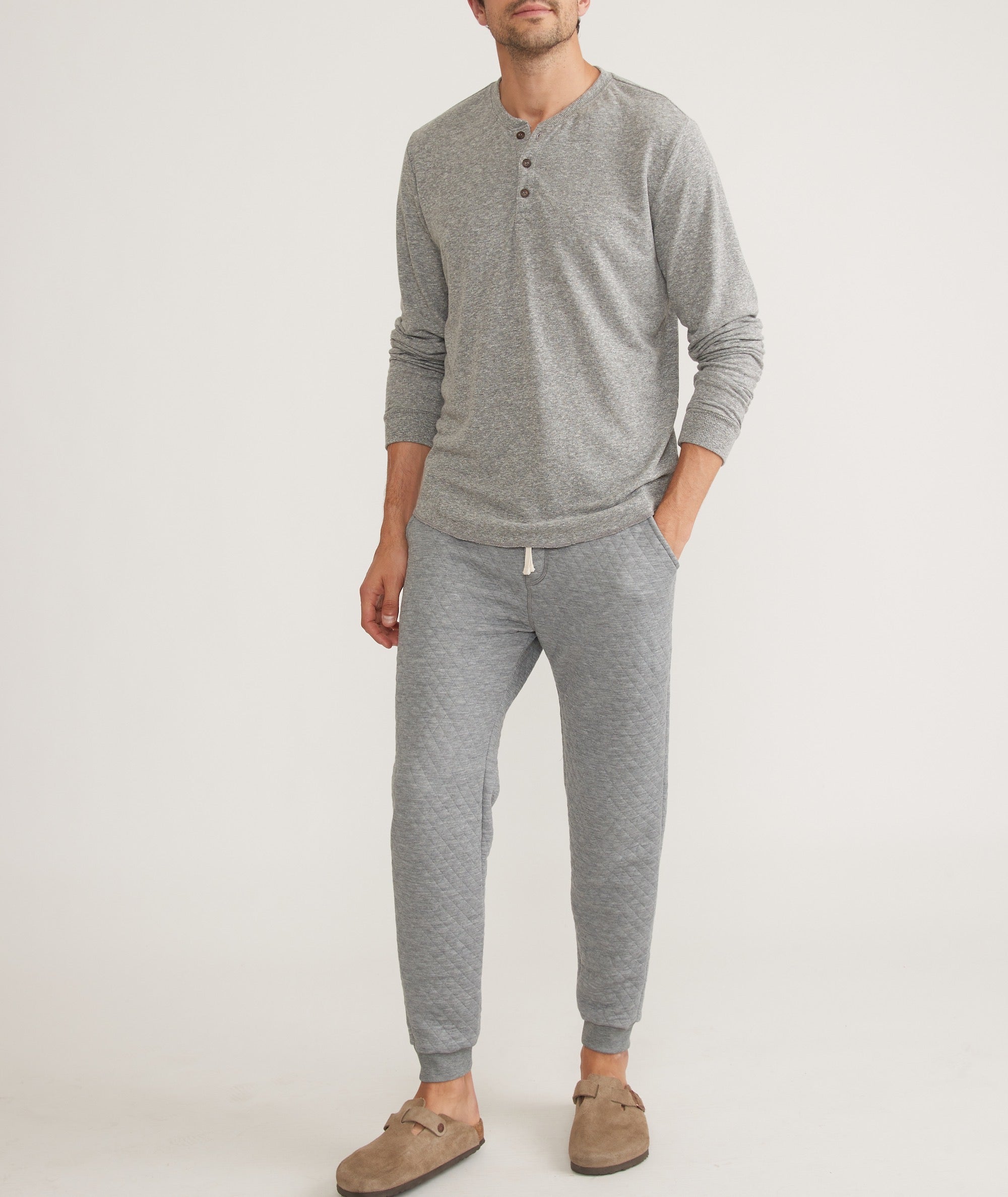 Marine layer quilted best sale jogger