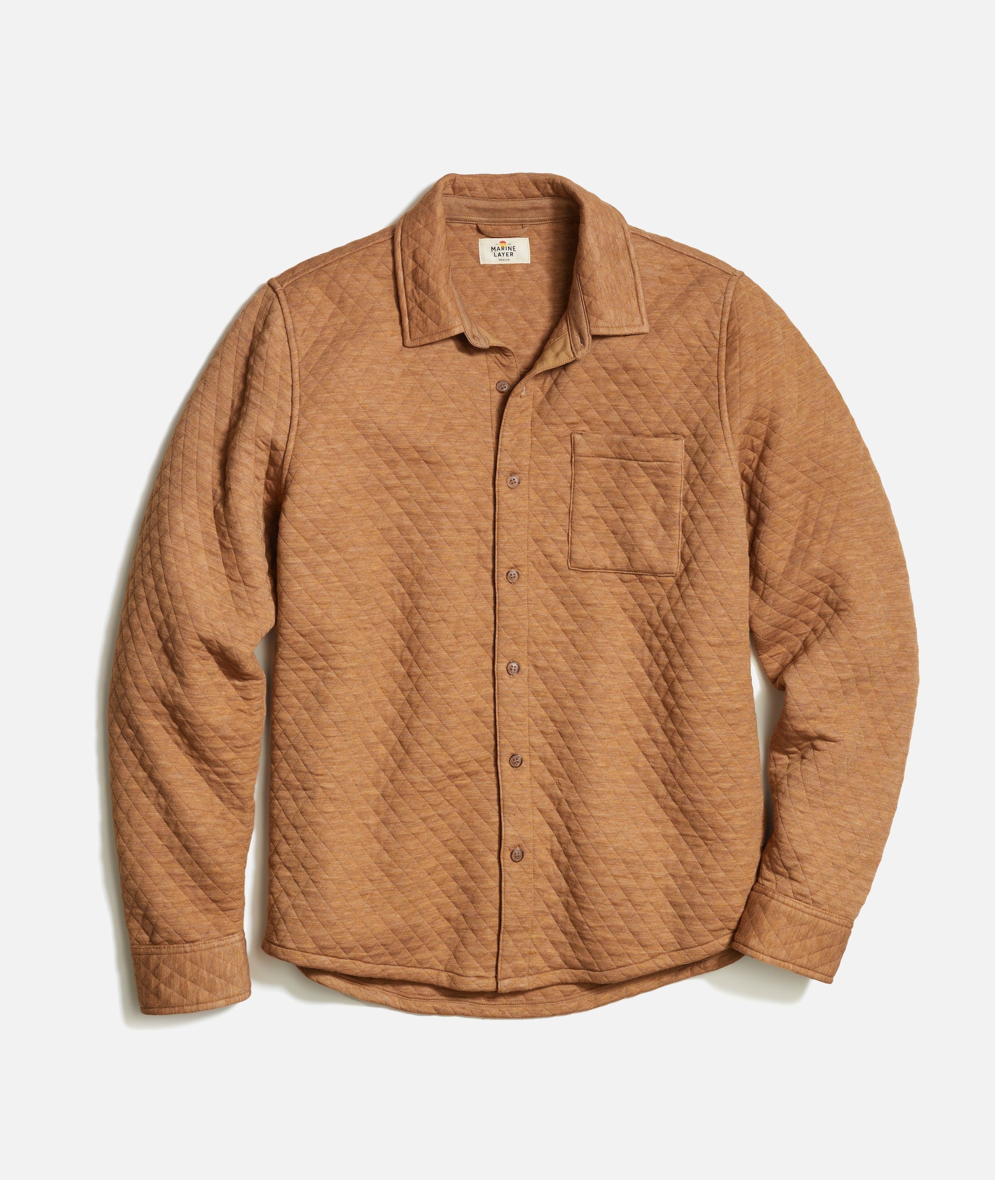 Corbet Quilted Overshirt – Marine Layer 
