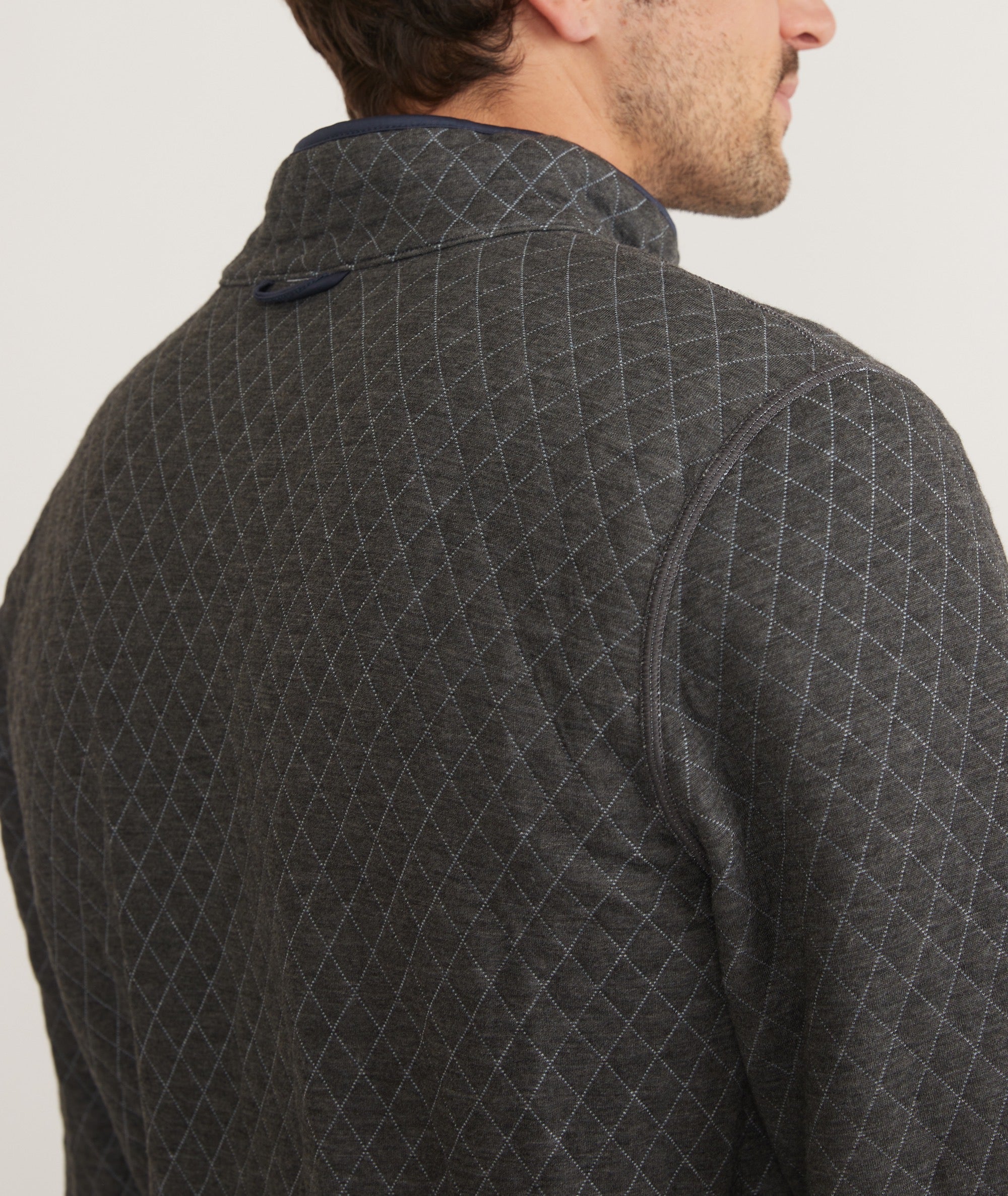 Men's Corbet Quilted Reversible Pullover