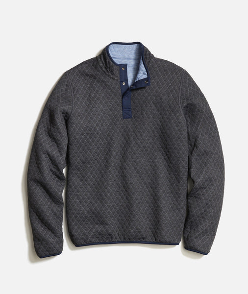 Corbet Quilted Reversible Pullover