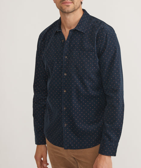 Printed Cord Shirt