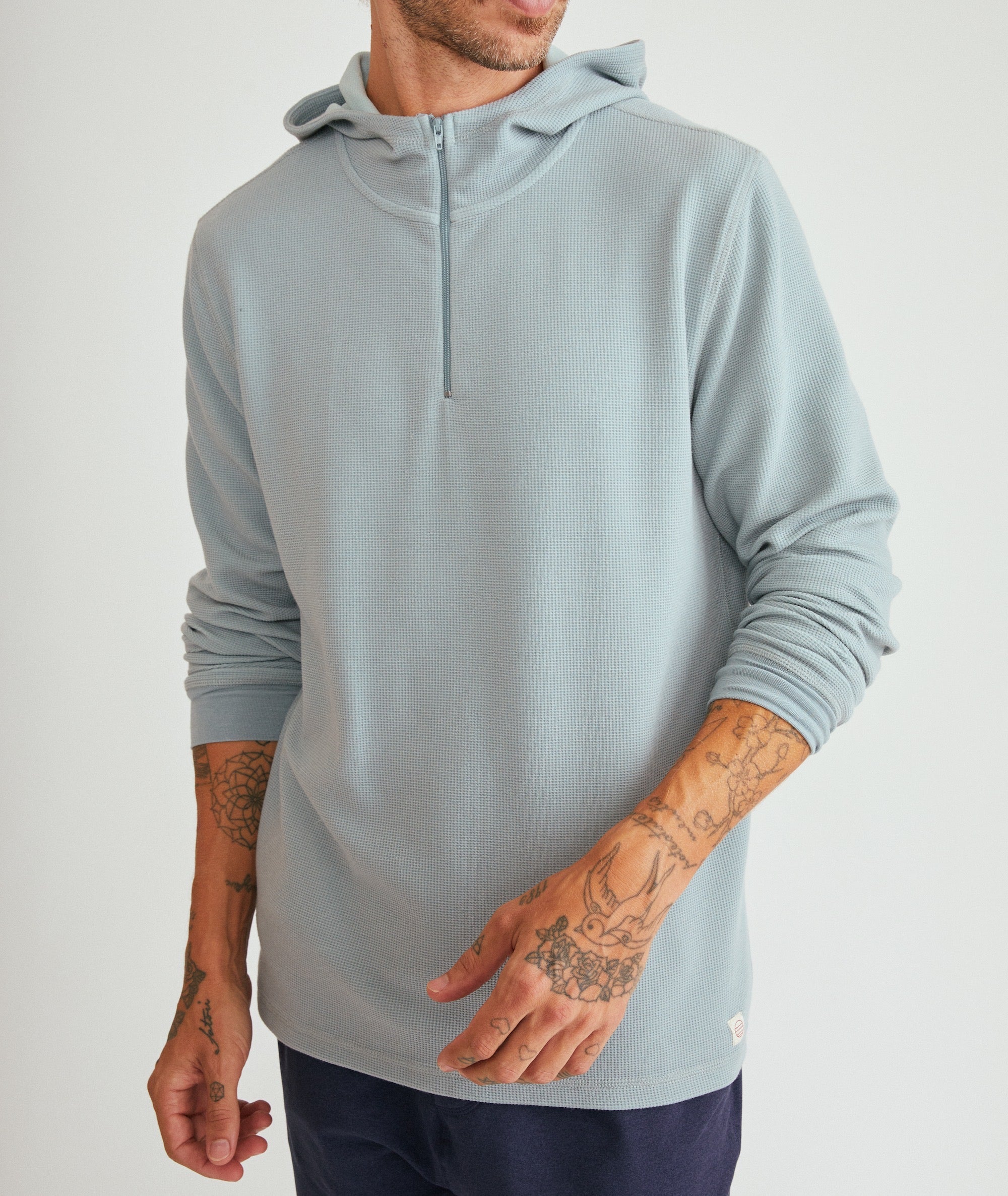 Waffle hoodie outlet