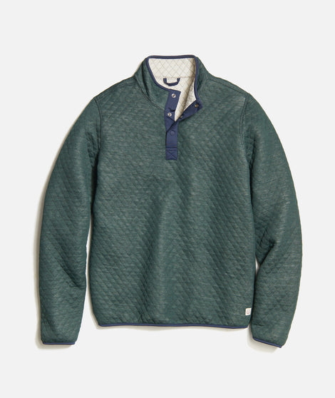 Corbet Quilted Reversible Pullover