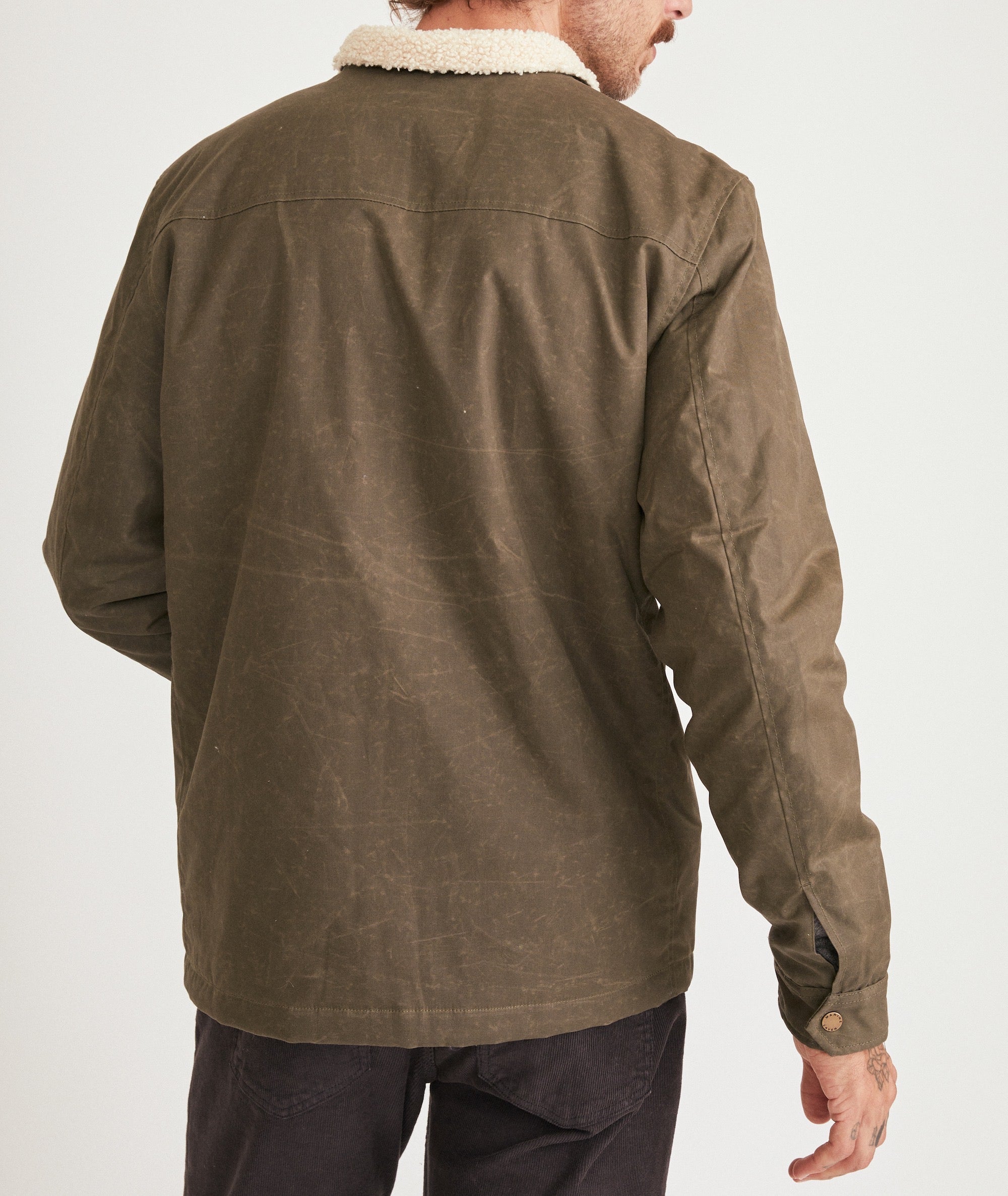 Marine layer waxed jacket on sale