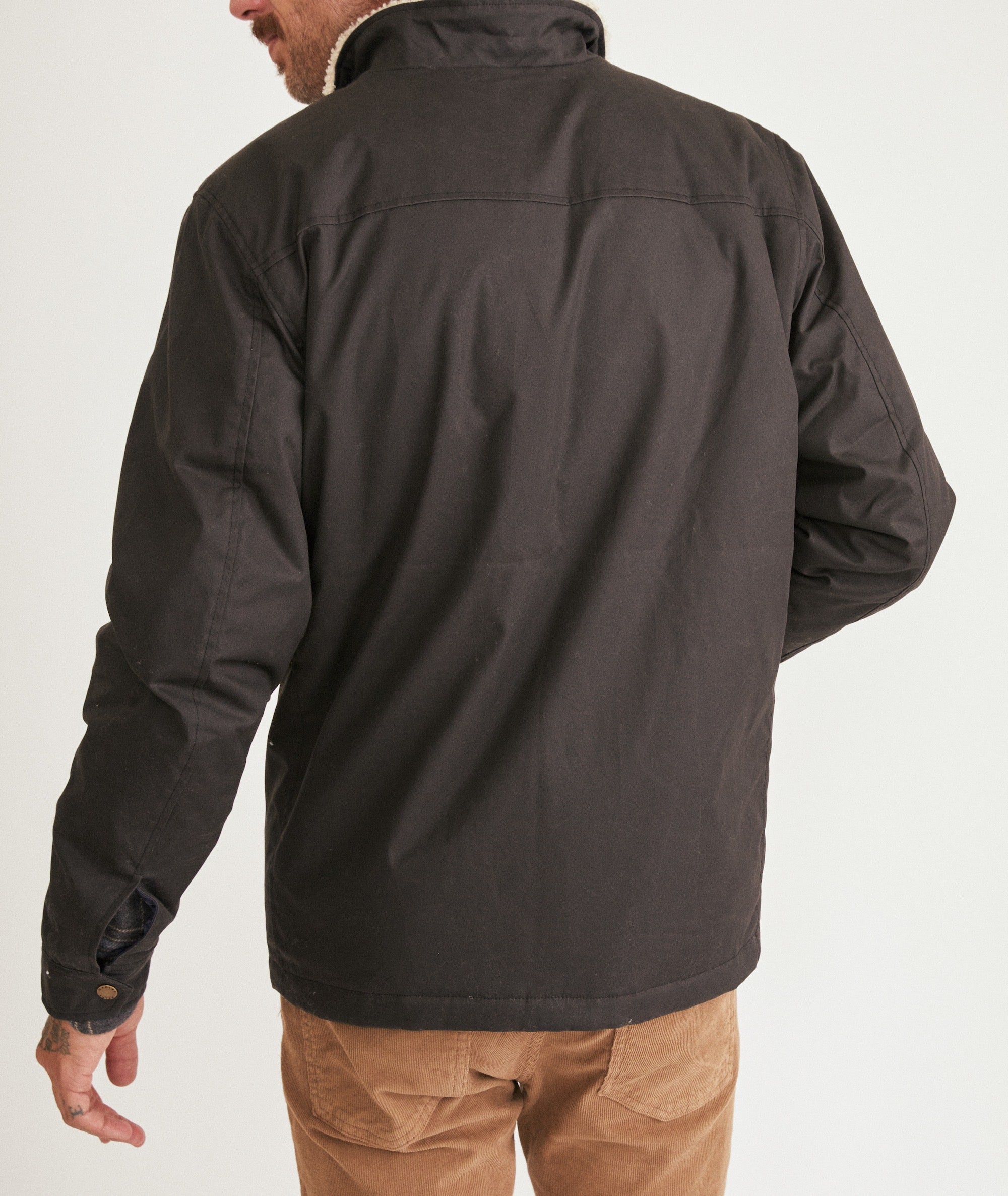 Marine layer wax field jacket top