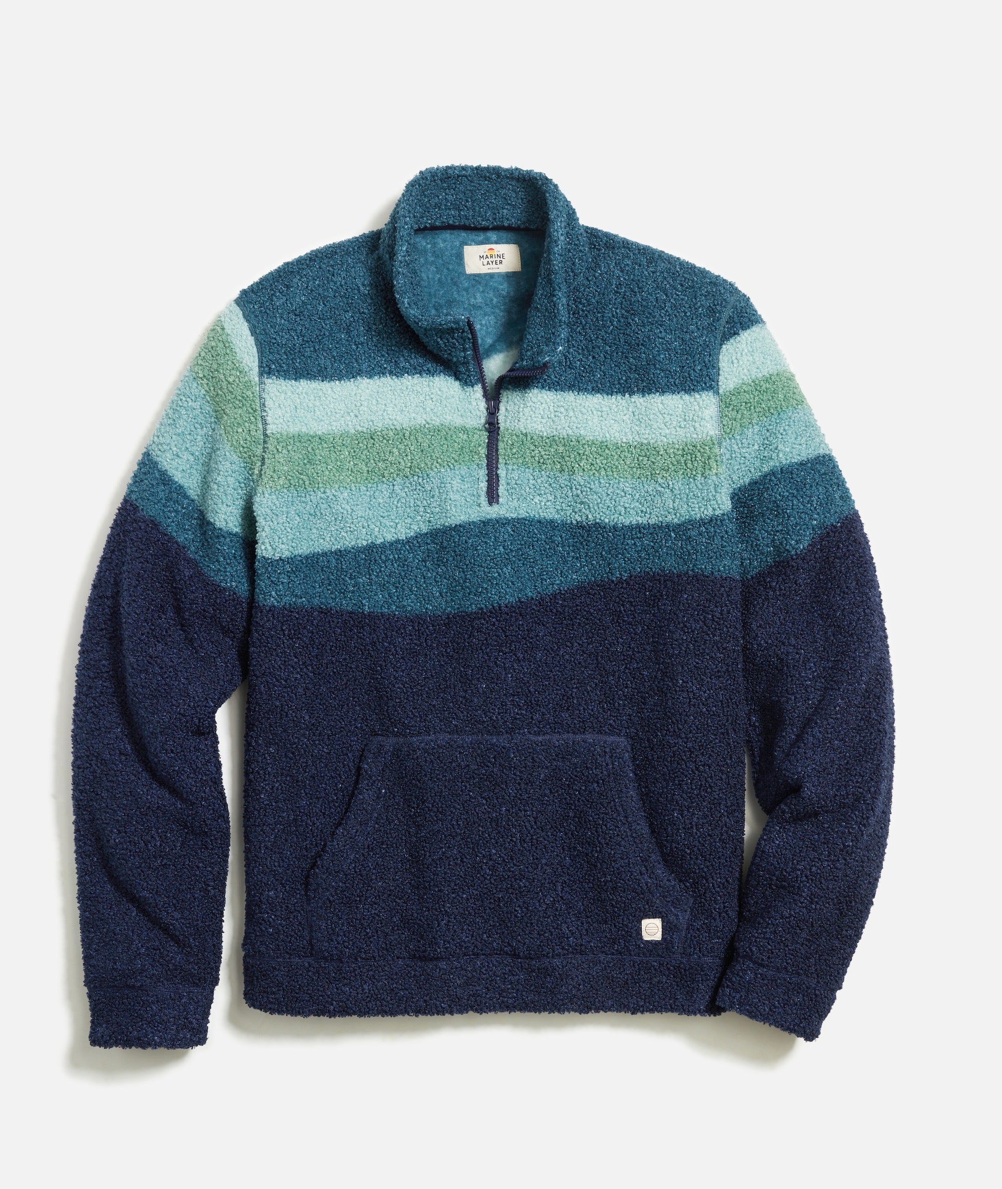 Sherpa Pullover Sweatshirt Marine Layer