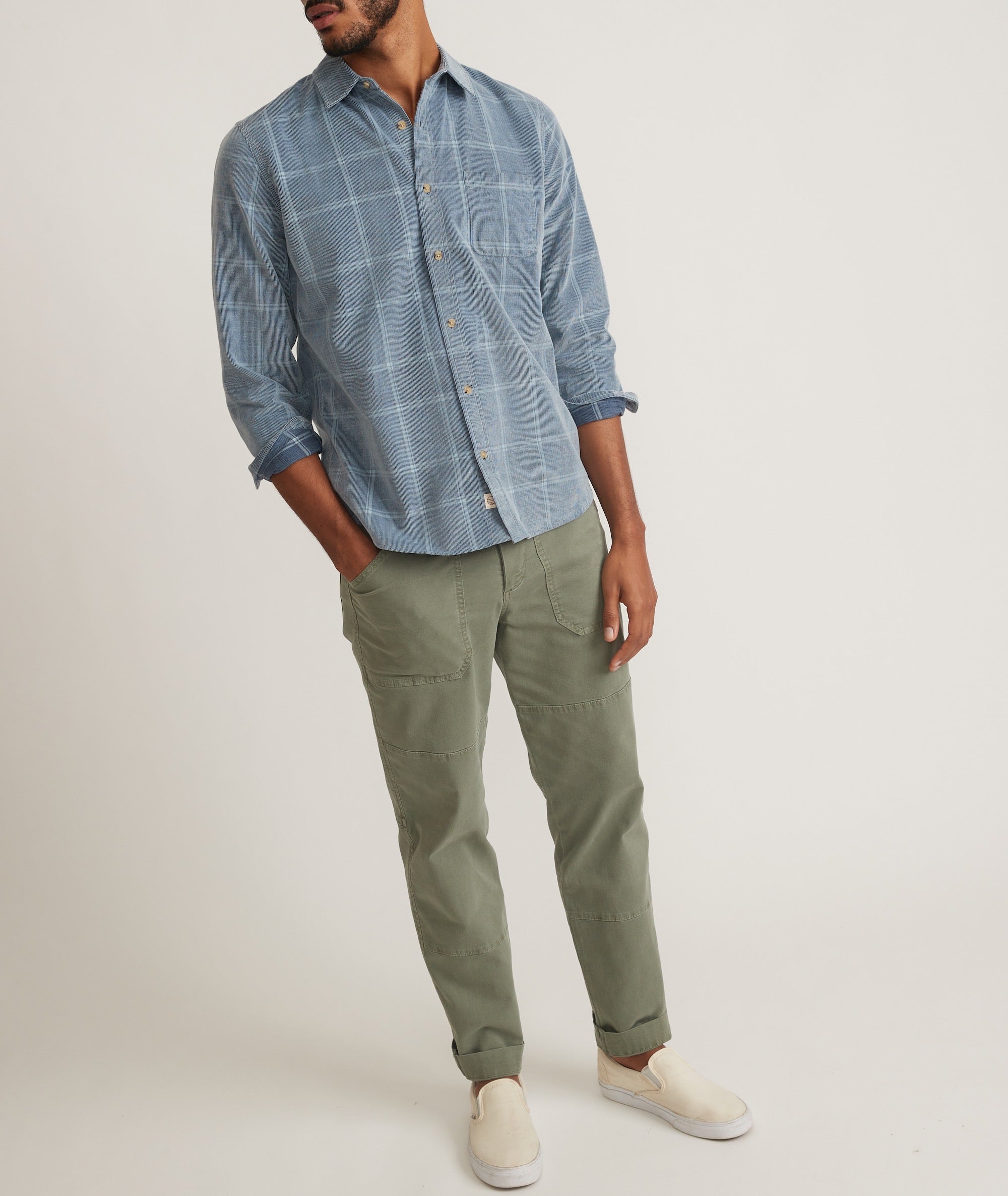 Grey cord 2024 shirt