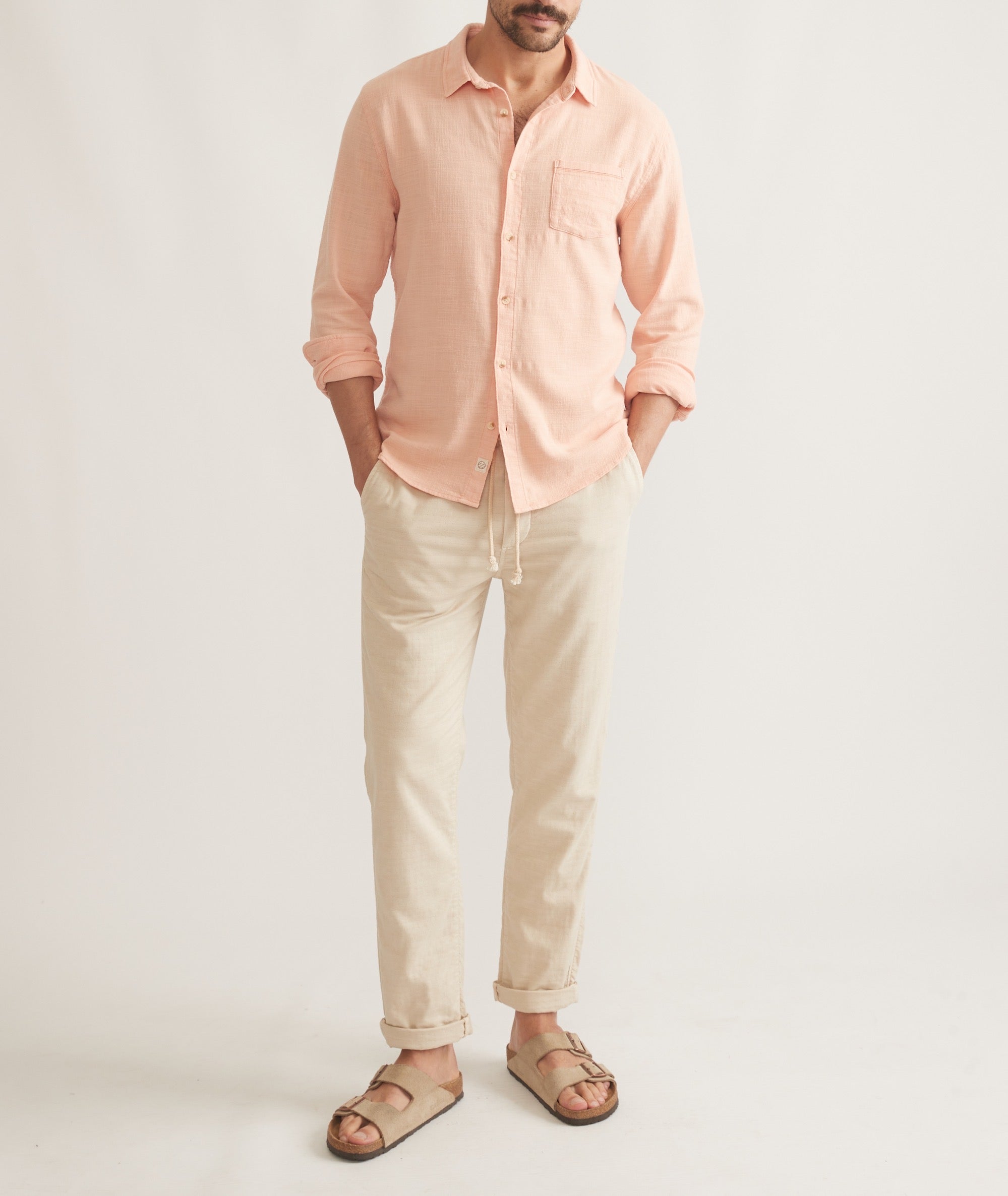Stretch Selvage Long Sleeve Shirt – Marine Layer 