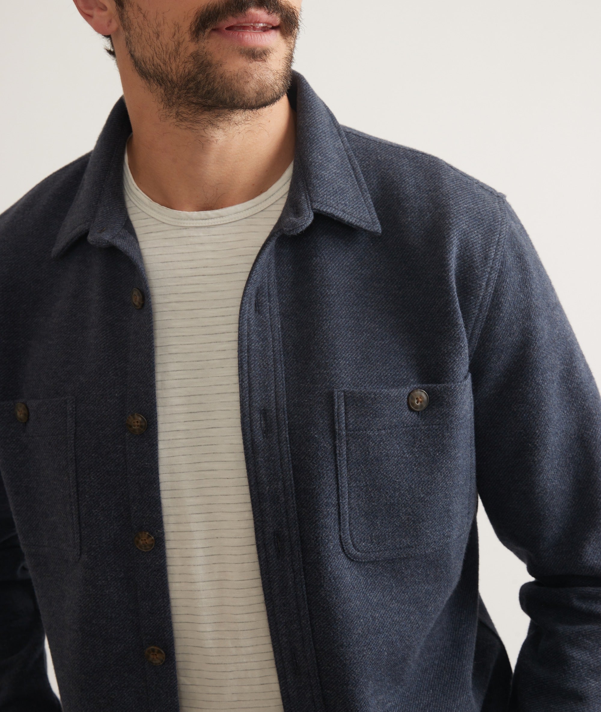 Marine Layer Pacifica Stretch Twill Shirt