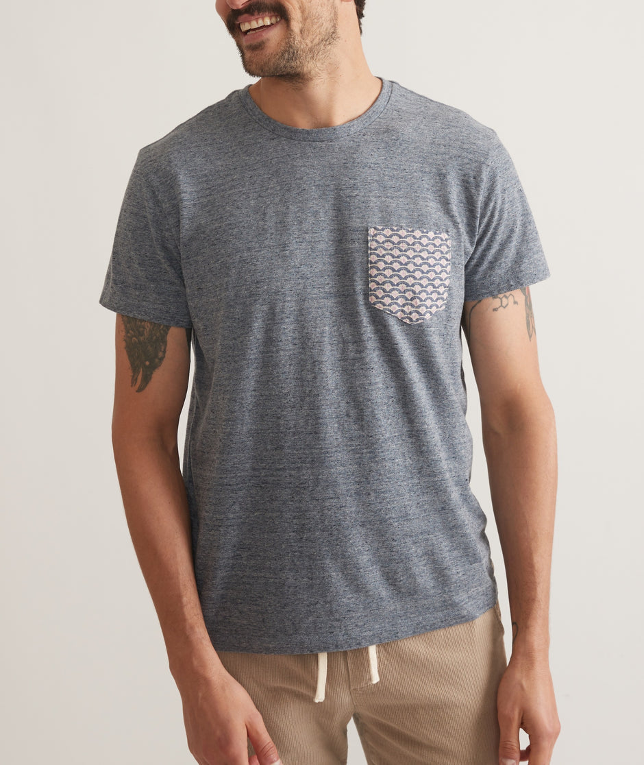 Signature Printed Pocket Tee