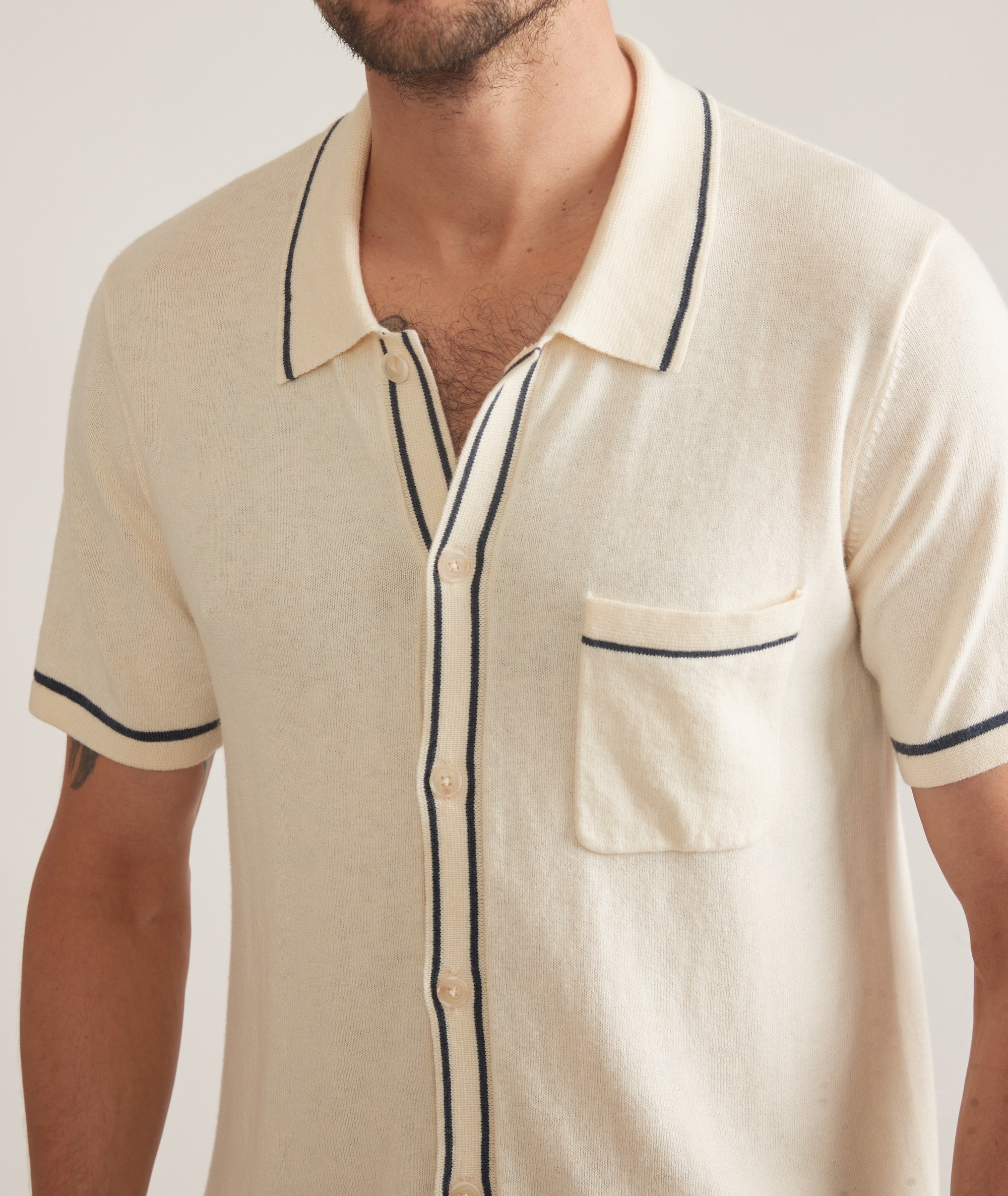 Wyatt Sweater Button Down