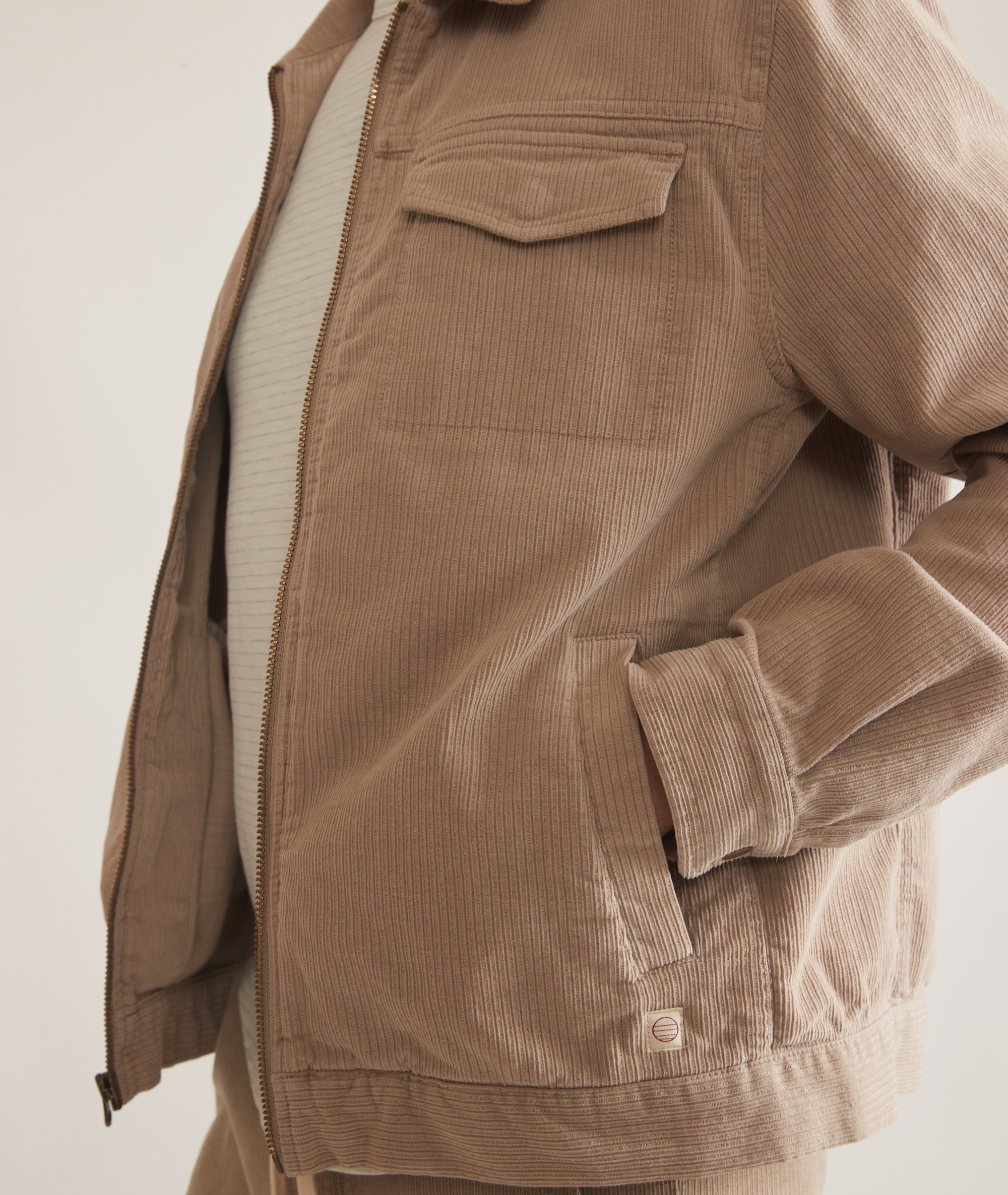Men s Declan Corduroy Jacket Tan 2XL by Marine Layer