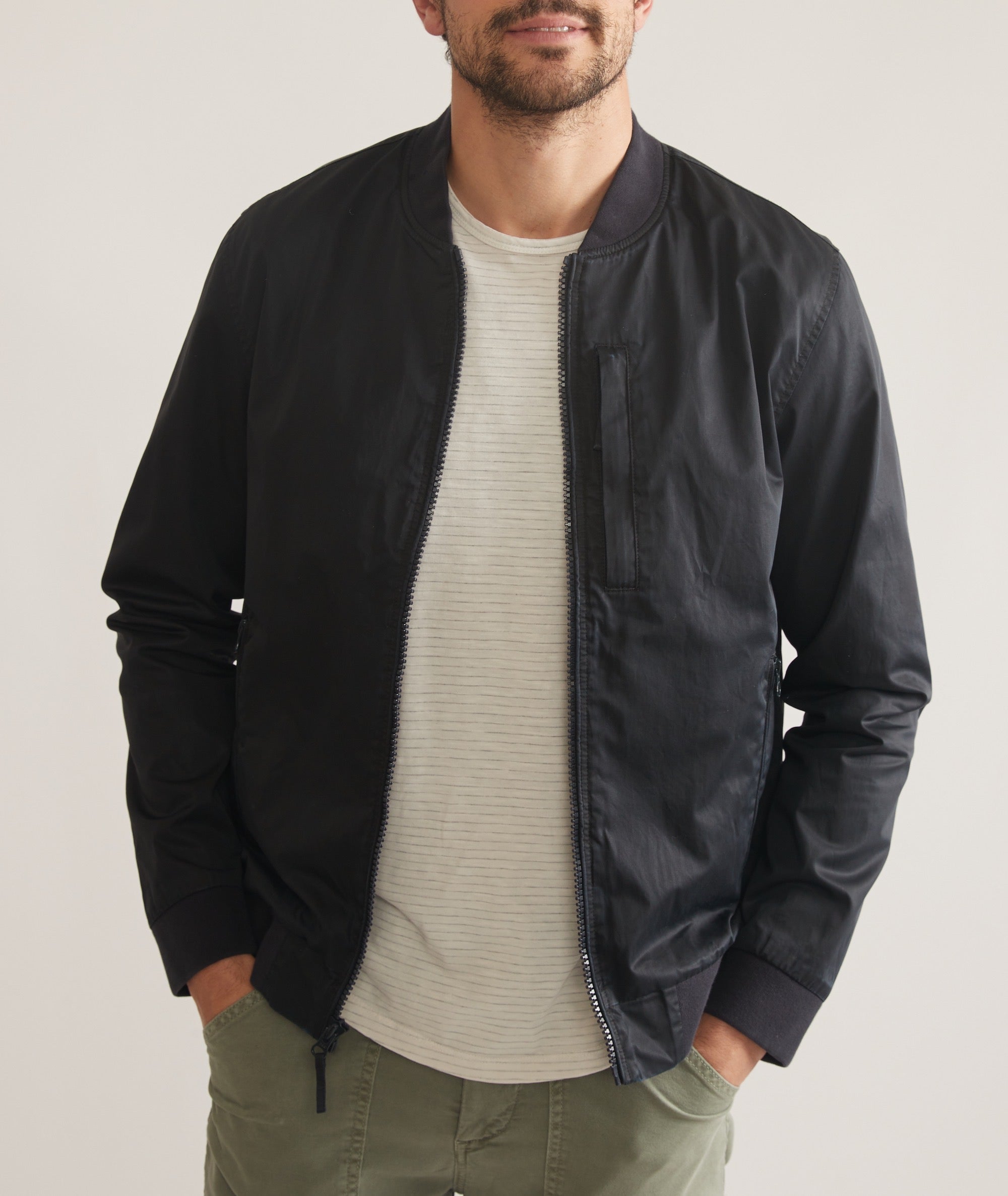 Wax bomber jacket hot sale