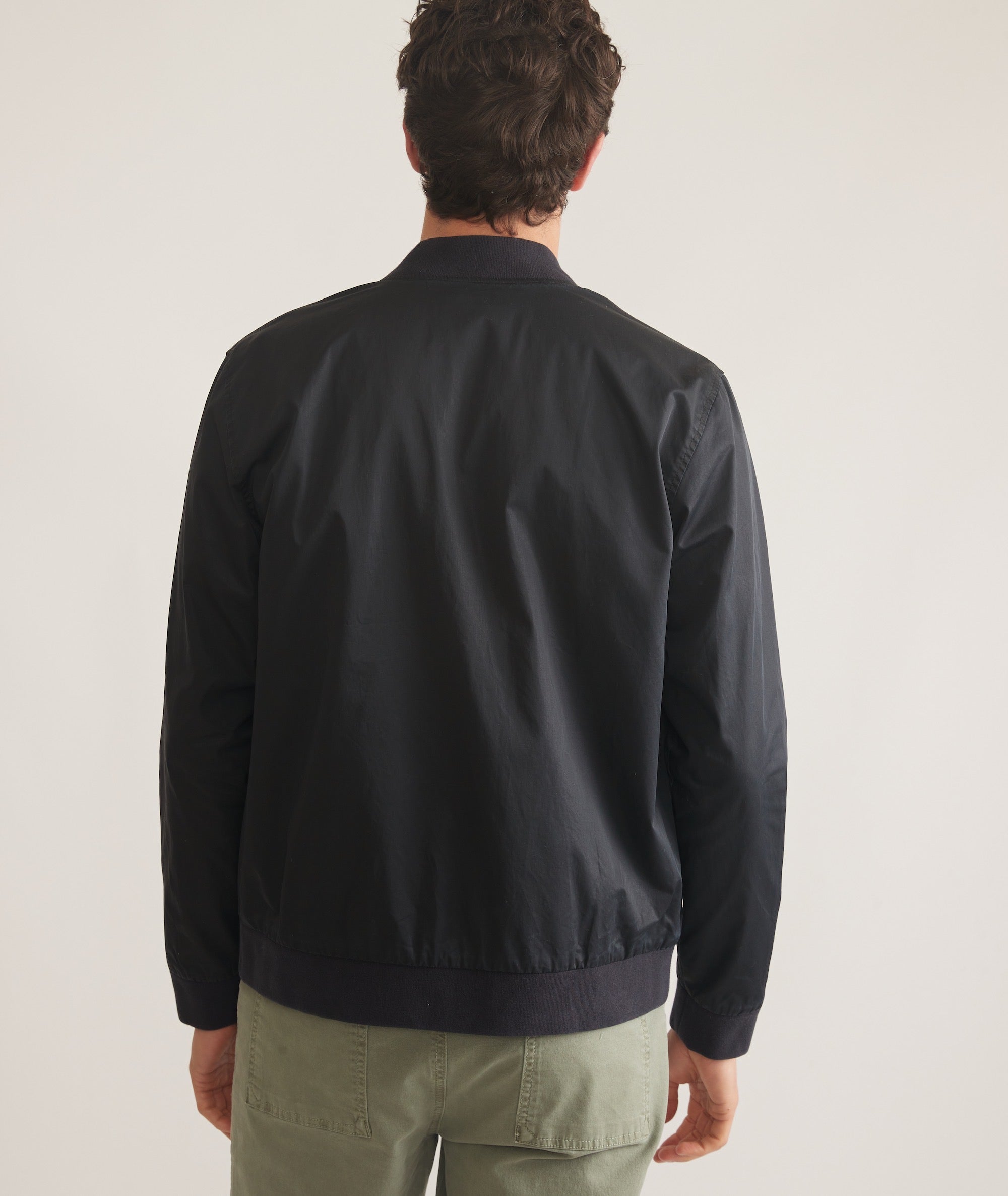 Kolor layered bomber jacket - Blue