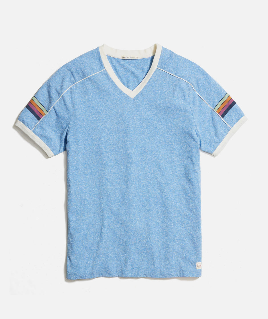 Varsity V-Neck Tee