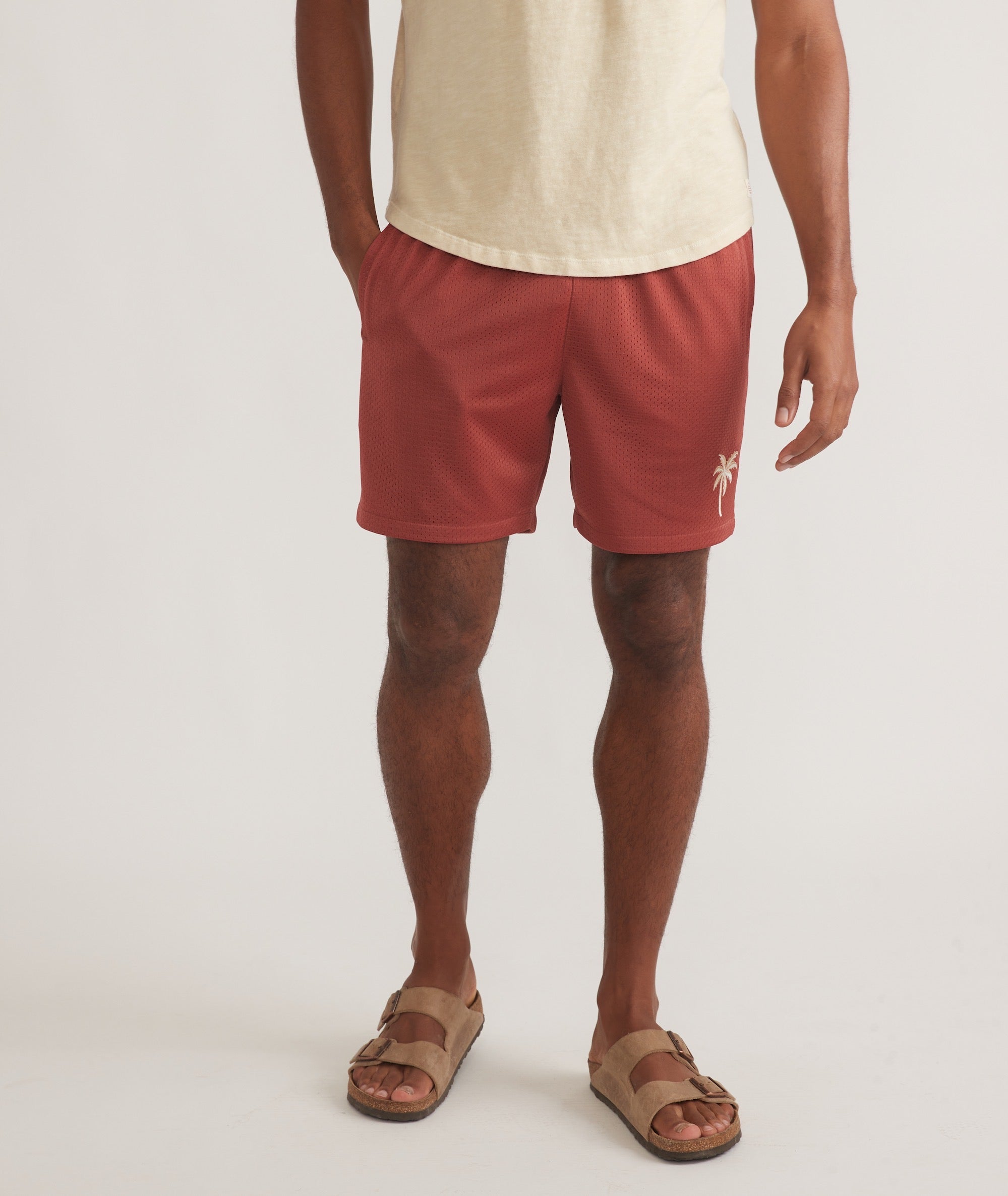 Mesh short shorts online