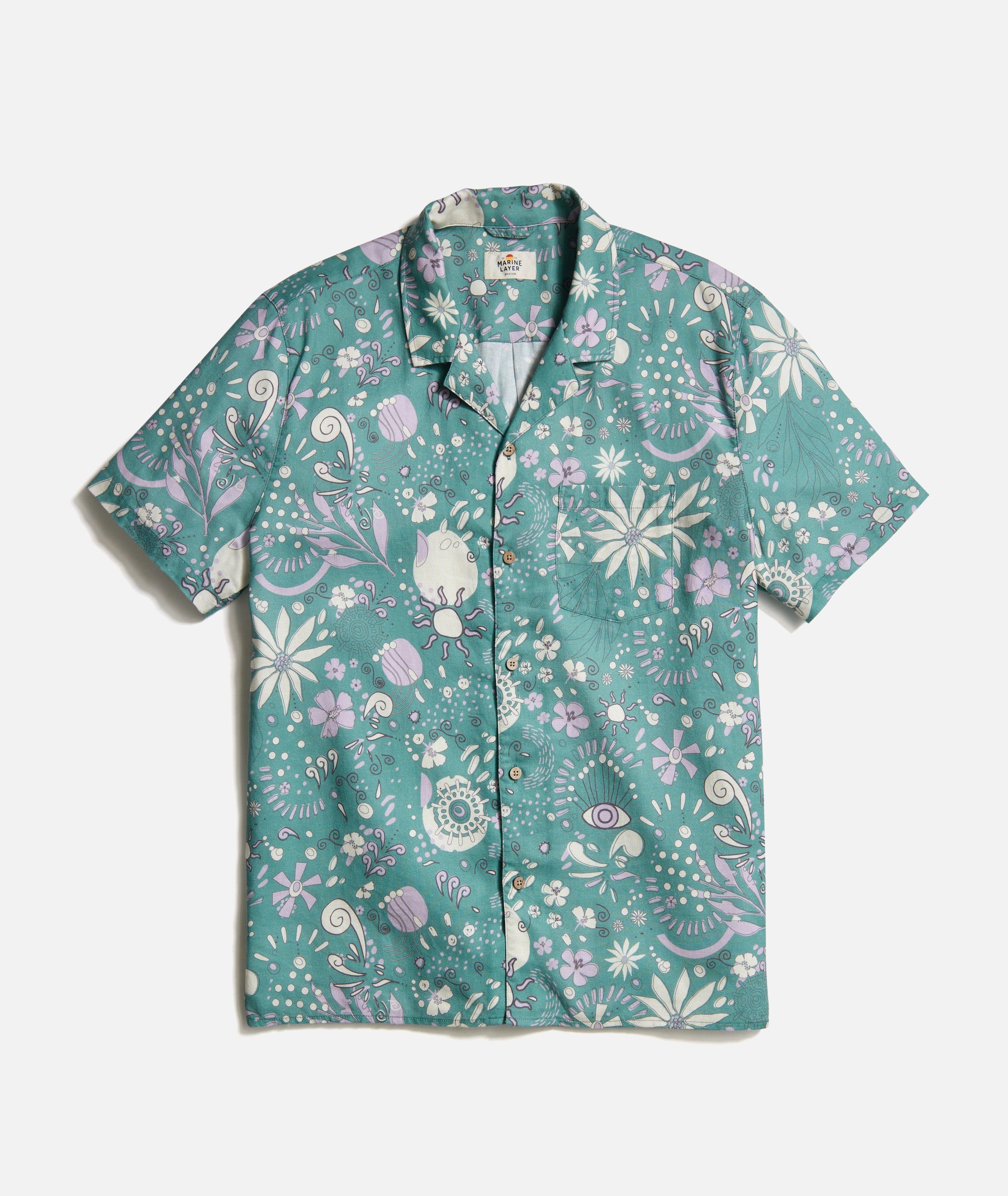 Island Linen Shirt - Tangier
