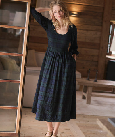 Alani Poplin Maxi Dress Marine Layer Alani Poplin Maxi Dress Marine Layer