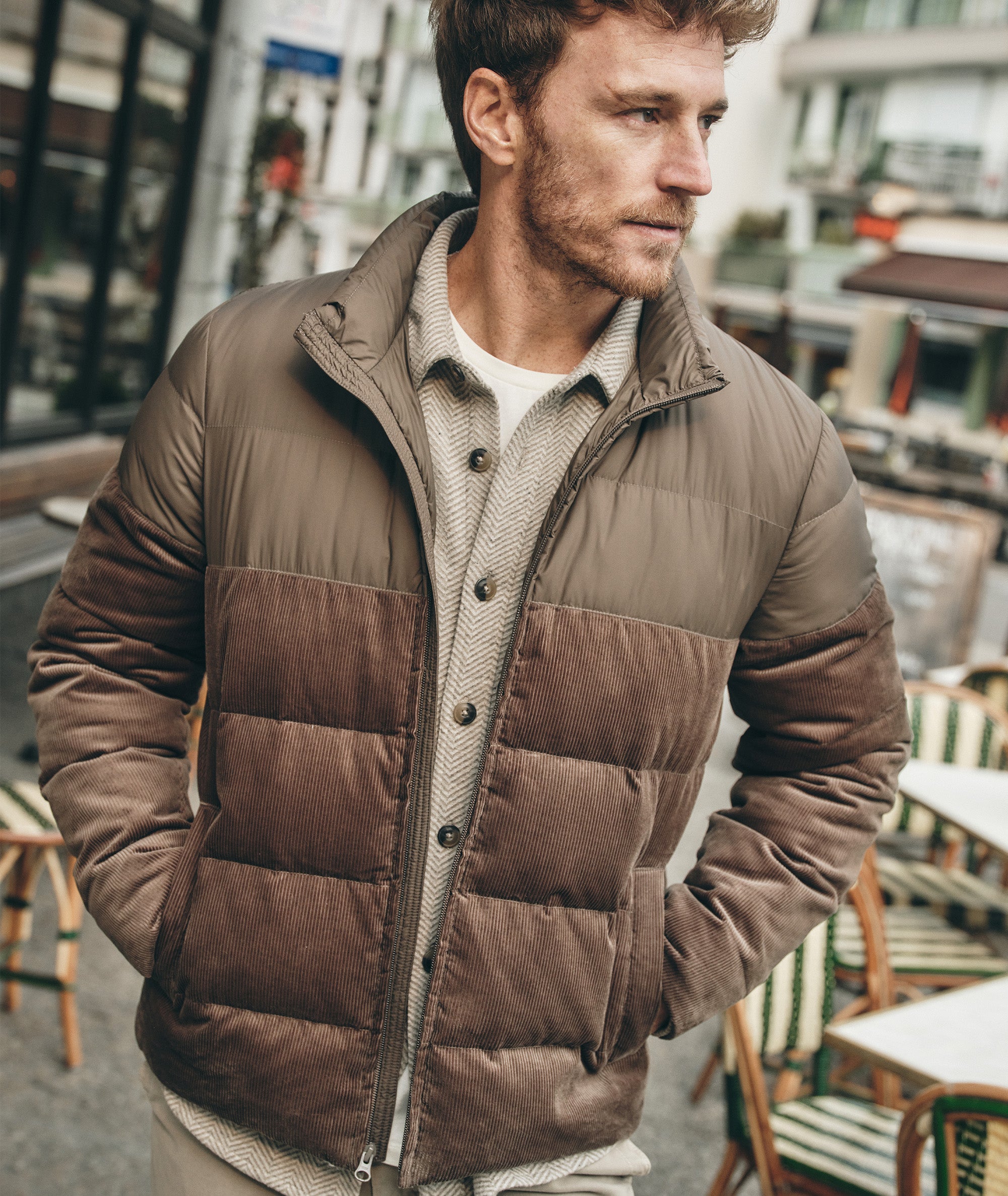 Miles Corduroy Puffer Jacket – Marine Layer